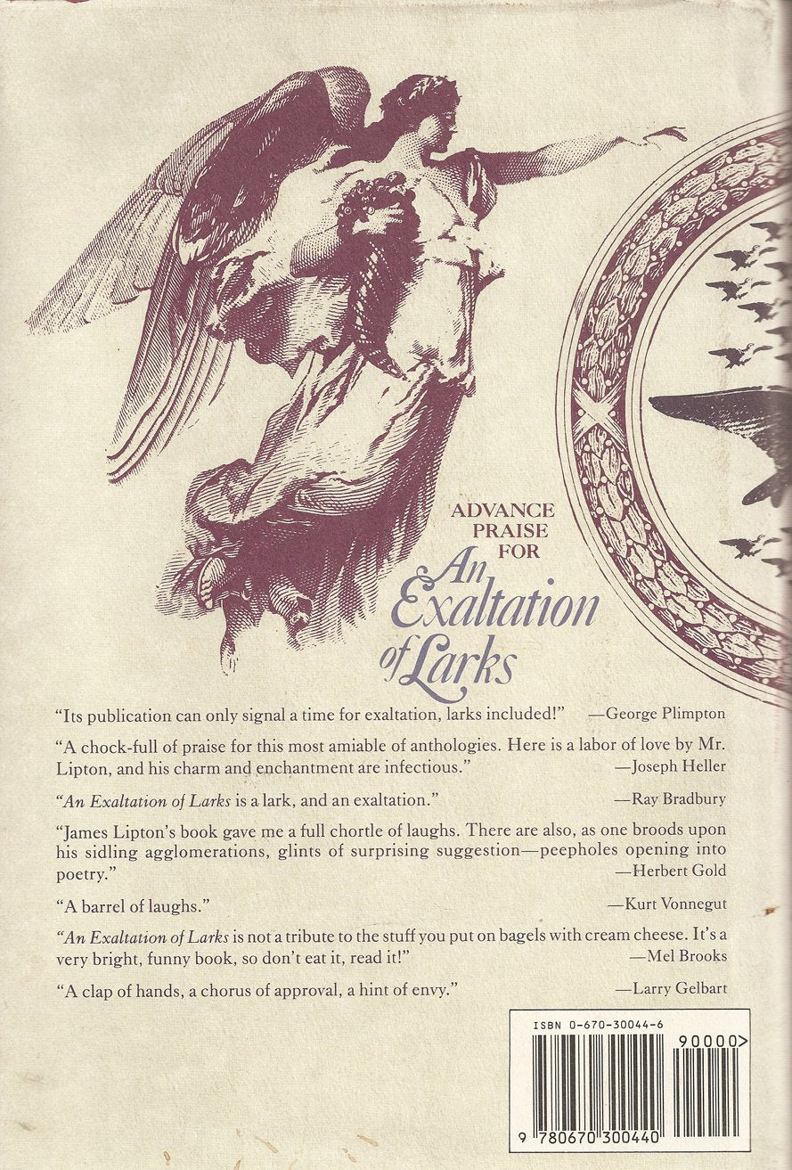 An Exaltation of Larks: The Ultimate Edition, More than 1,000 Terms used book depot