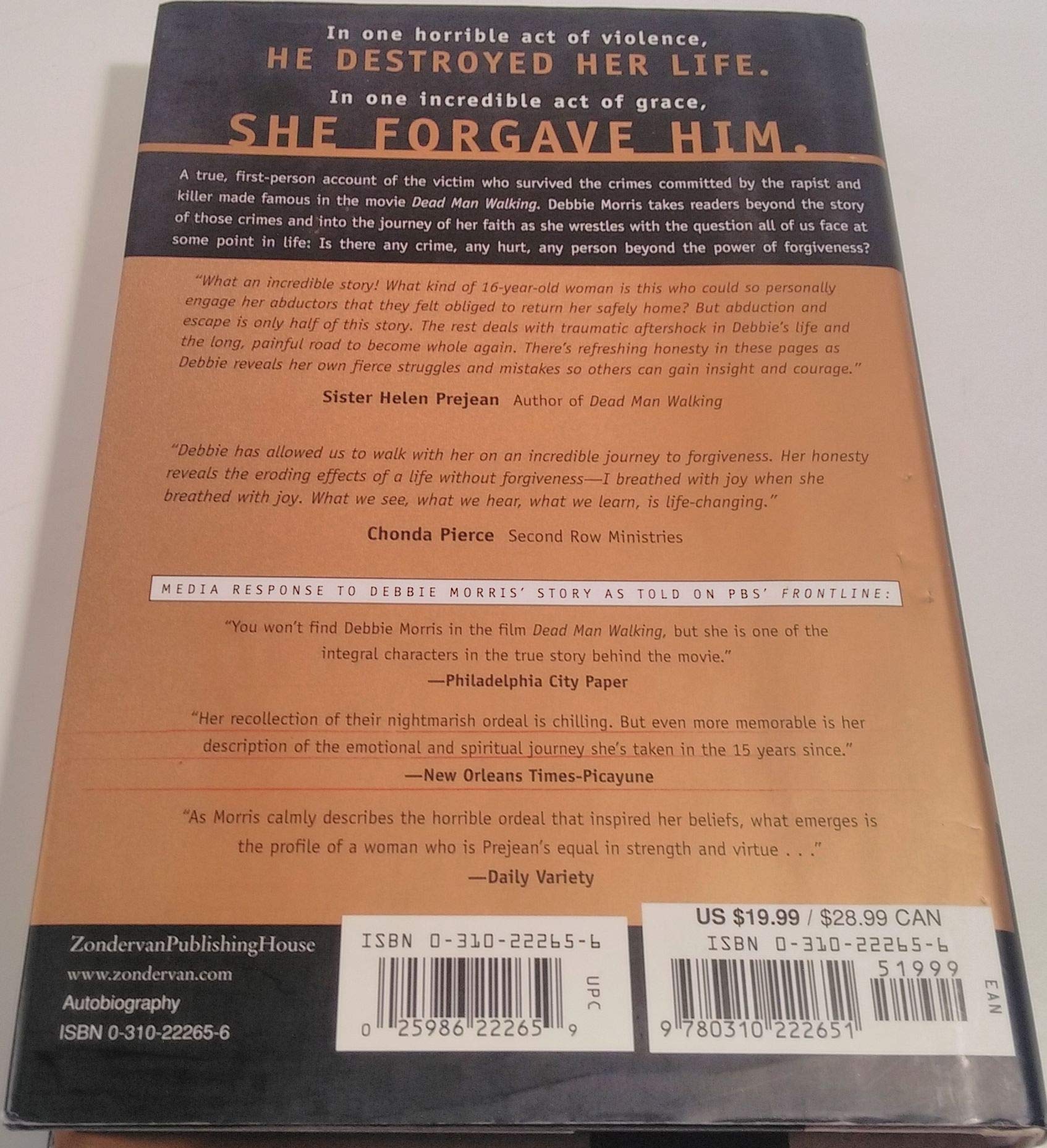 Forgiving the Dead Man Walking used book depot