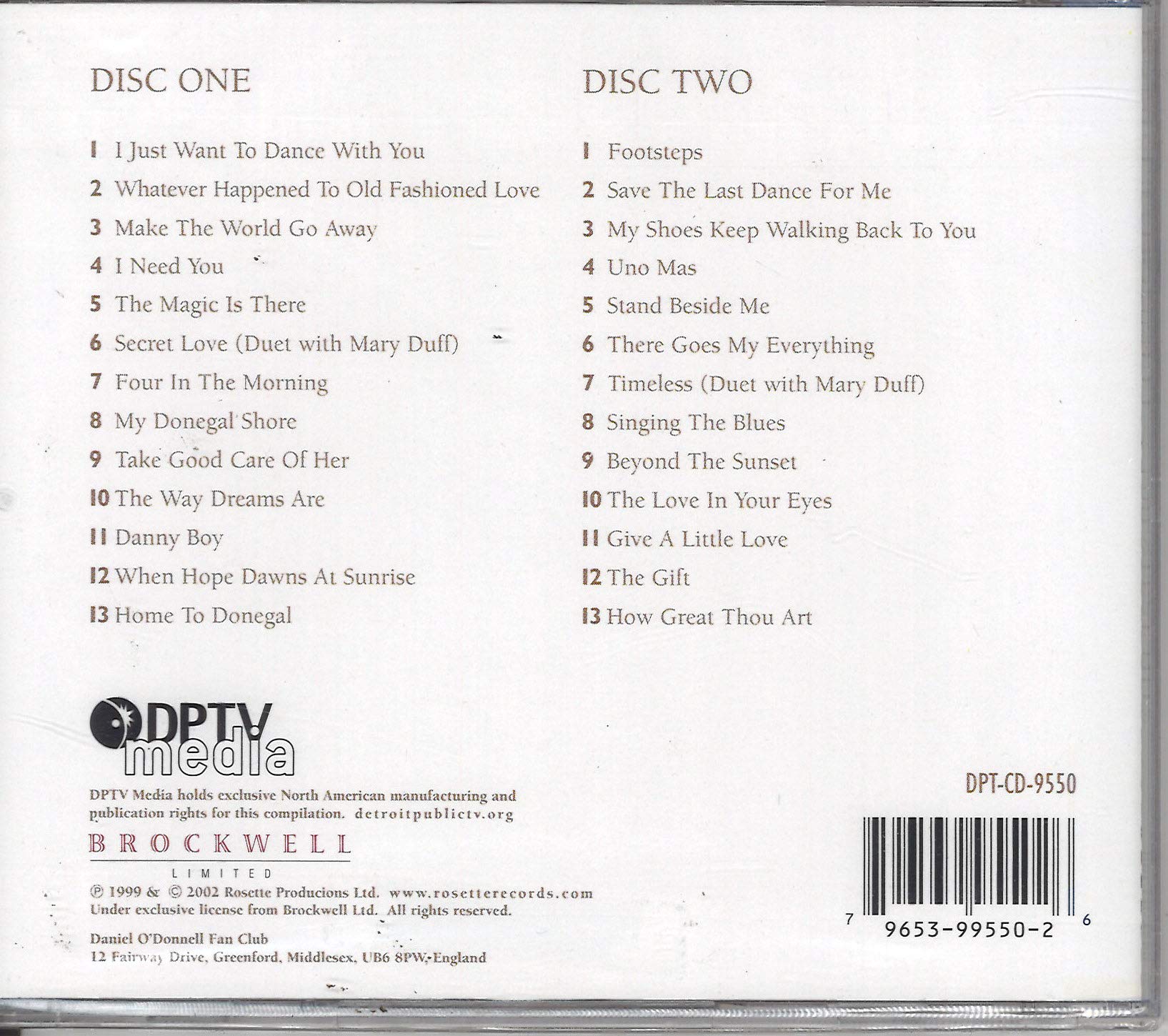 Daniel O'Donnell - Greatest Hits used book depot