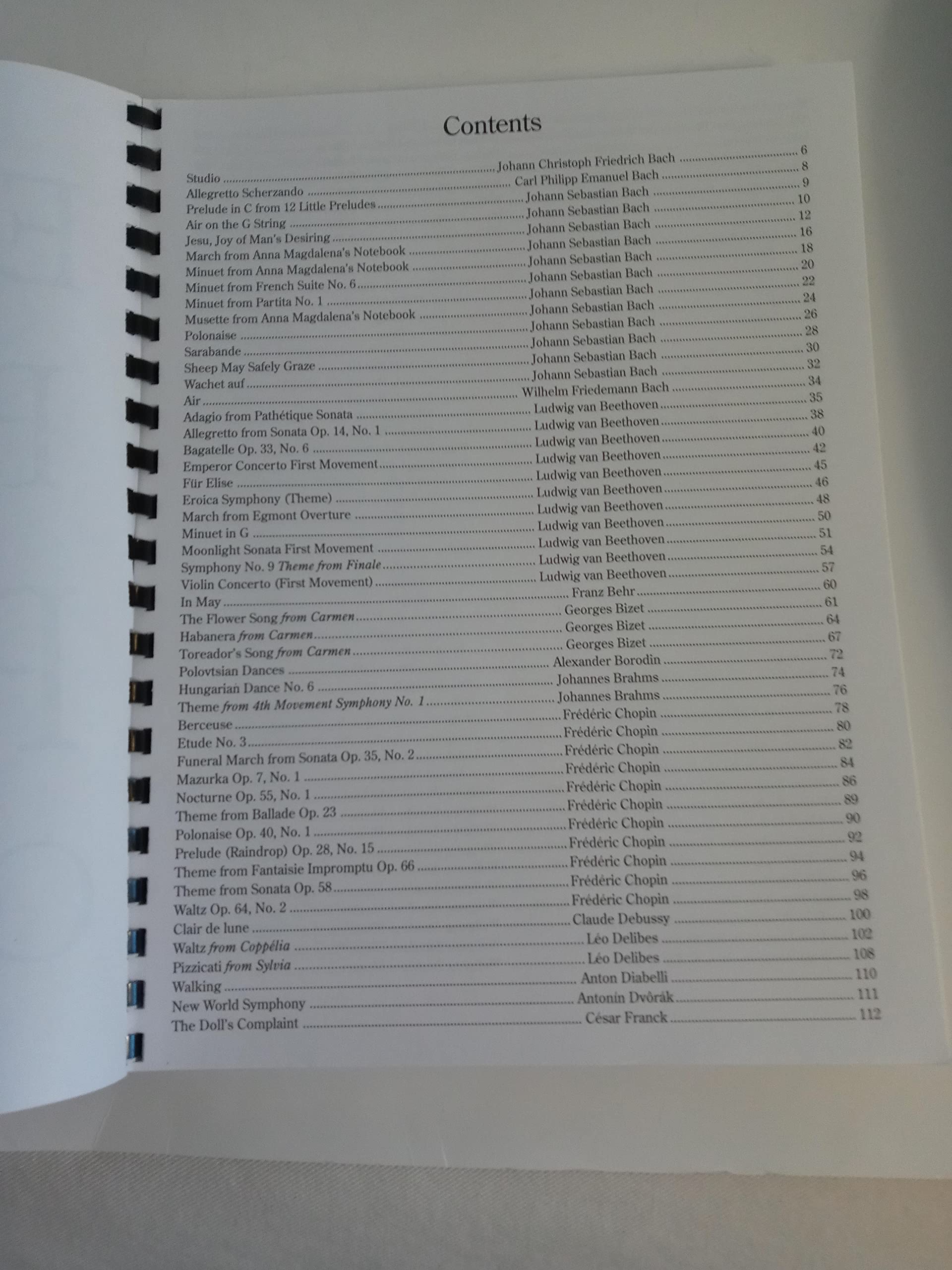 Easiest Book of Piano Classics used book depot