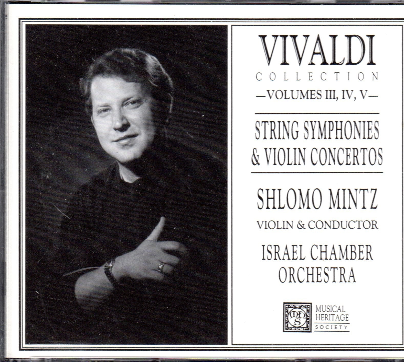 Vivaldi Collection Volumes III, IV, V: String Symphonies & Violin Concertos used book depot