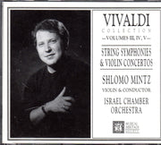 Vivaldi Collection Volumes III, IV, V: String Symphonies & Violin Concertos used book depot