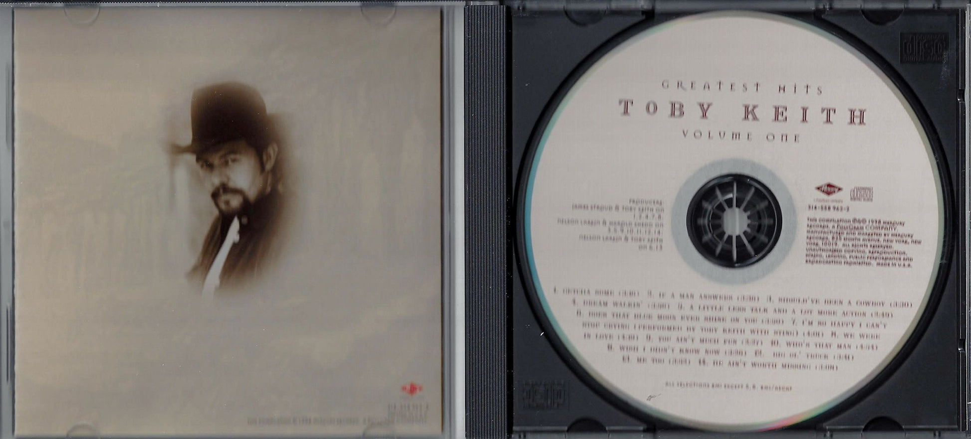 Greatest Hits: Toby Keith, Volume 1 used book depot