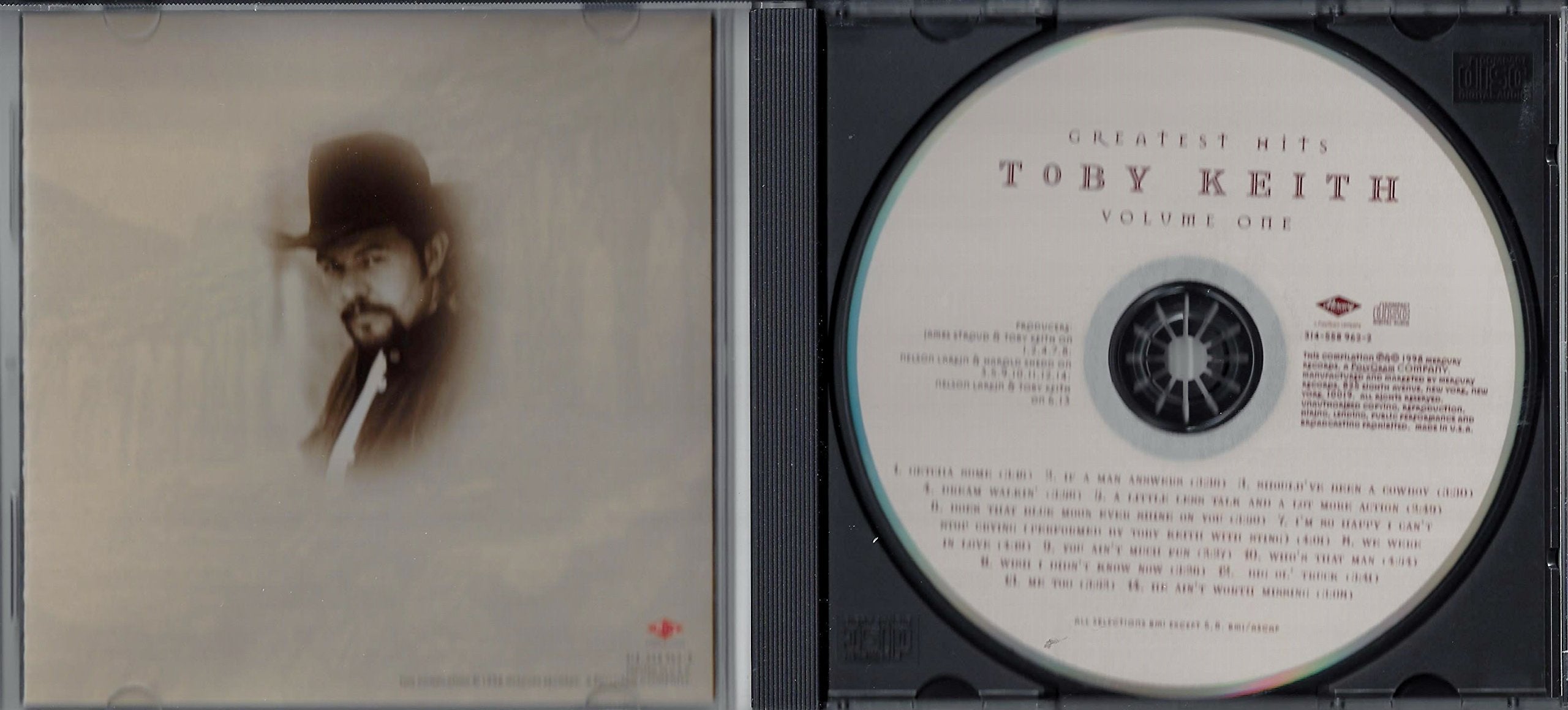 Greatest Hits: Toby Keith, Volume 1 used book depot