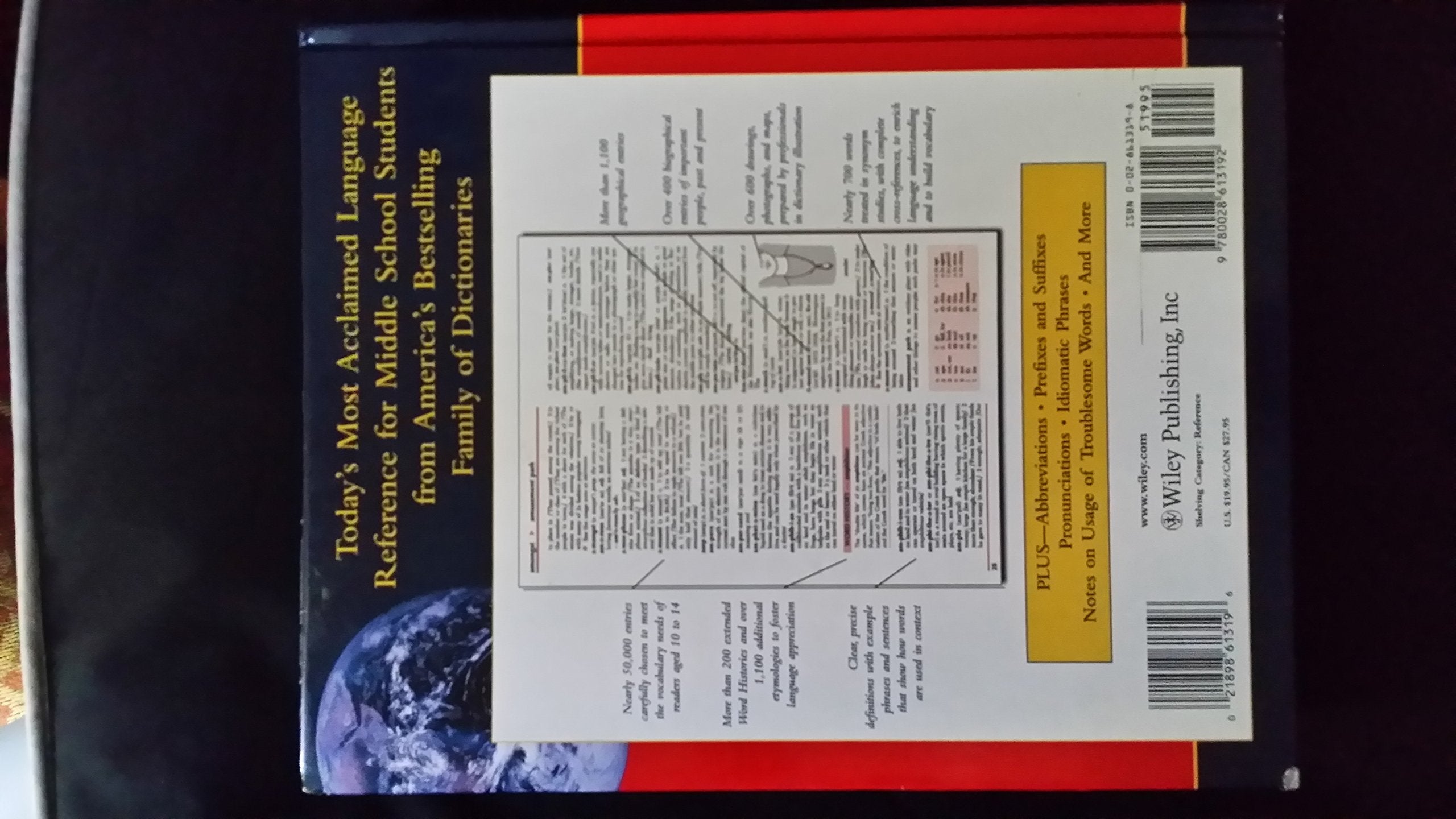 Webster's New World Student's Dictionary used book depot