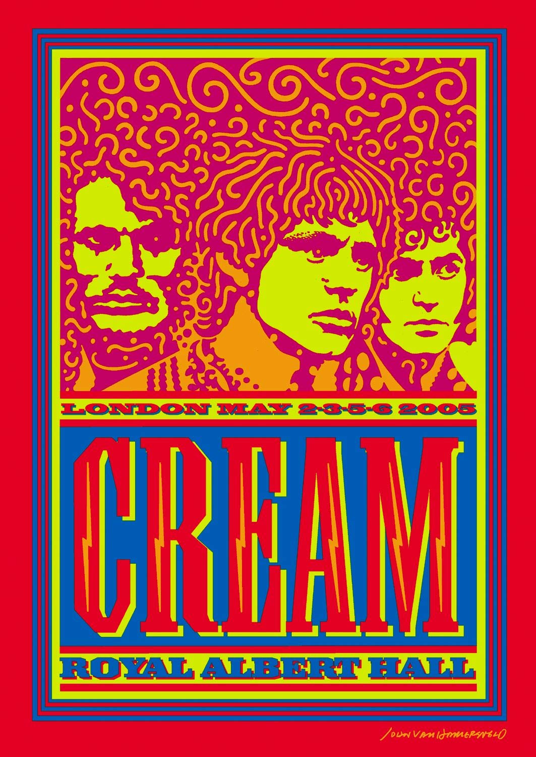 Cream - Royal Albert Hall - London May 2-3-5-6 2005 used book depot