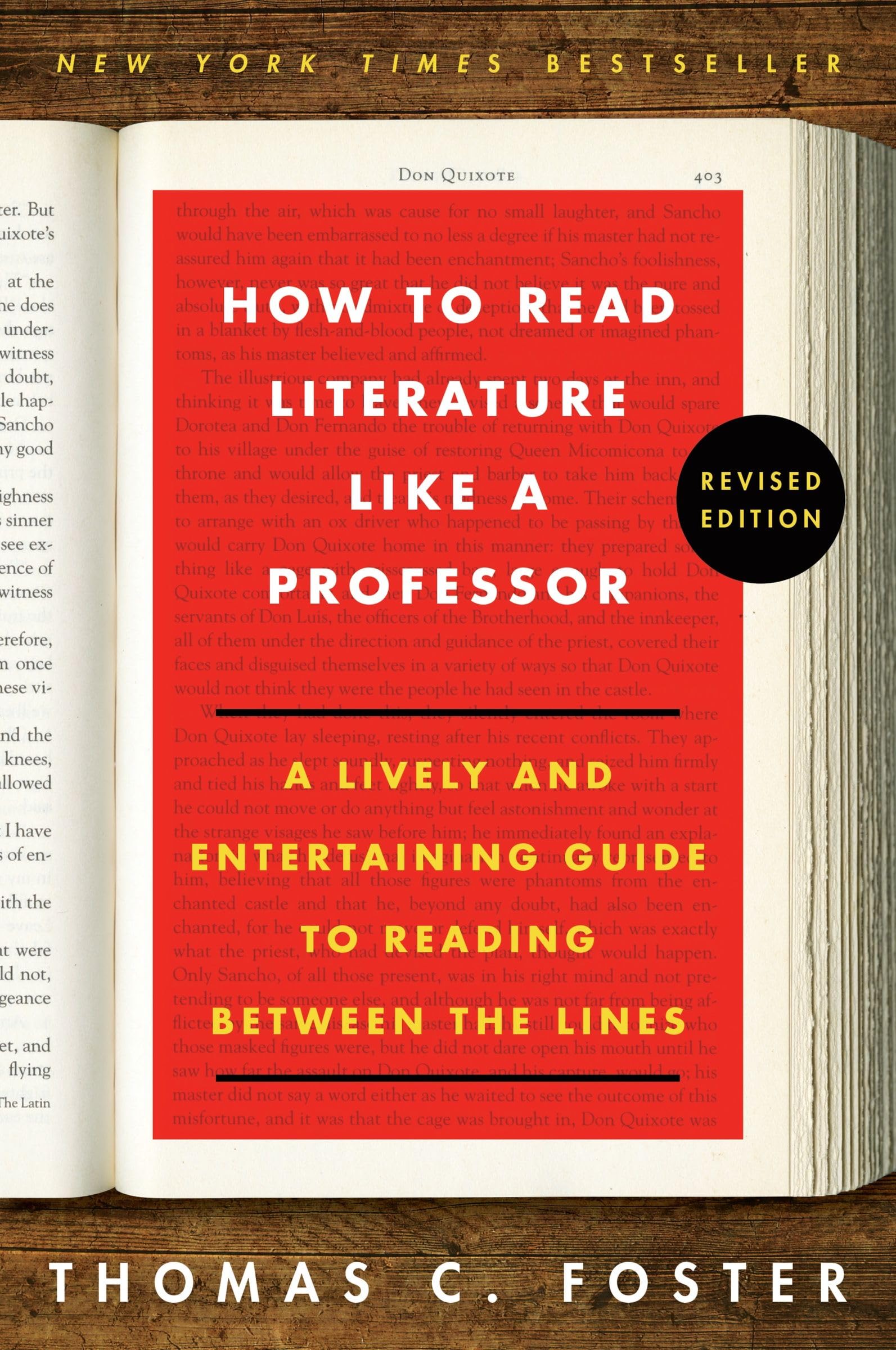 How to Read Literature Like a Professor: A Lively and Entertaining Guide to Reading Between the Lines, Revised Edition used book depot