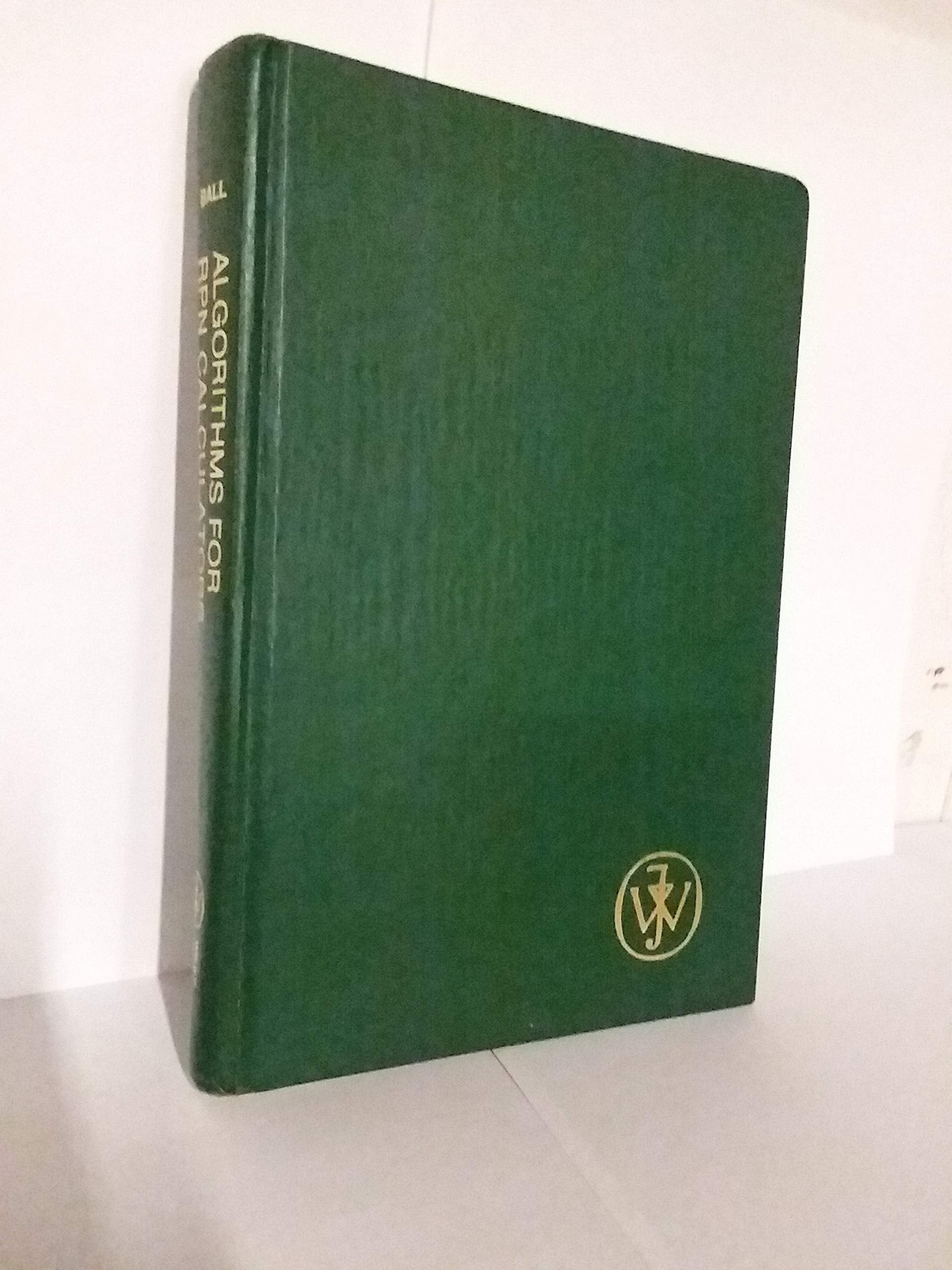 Algorithms for Rpn Calculators used book depot