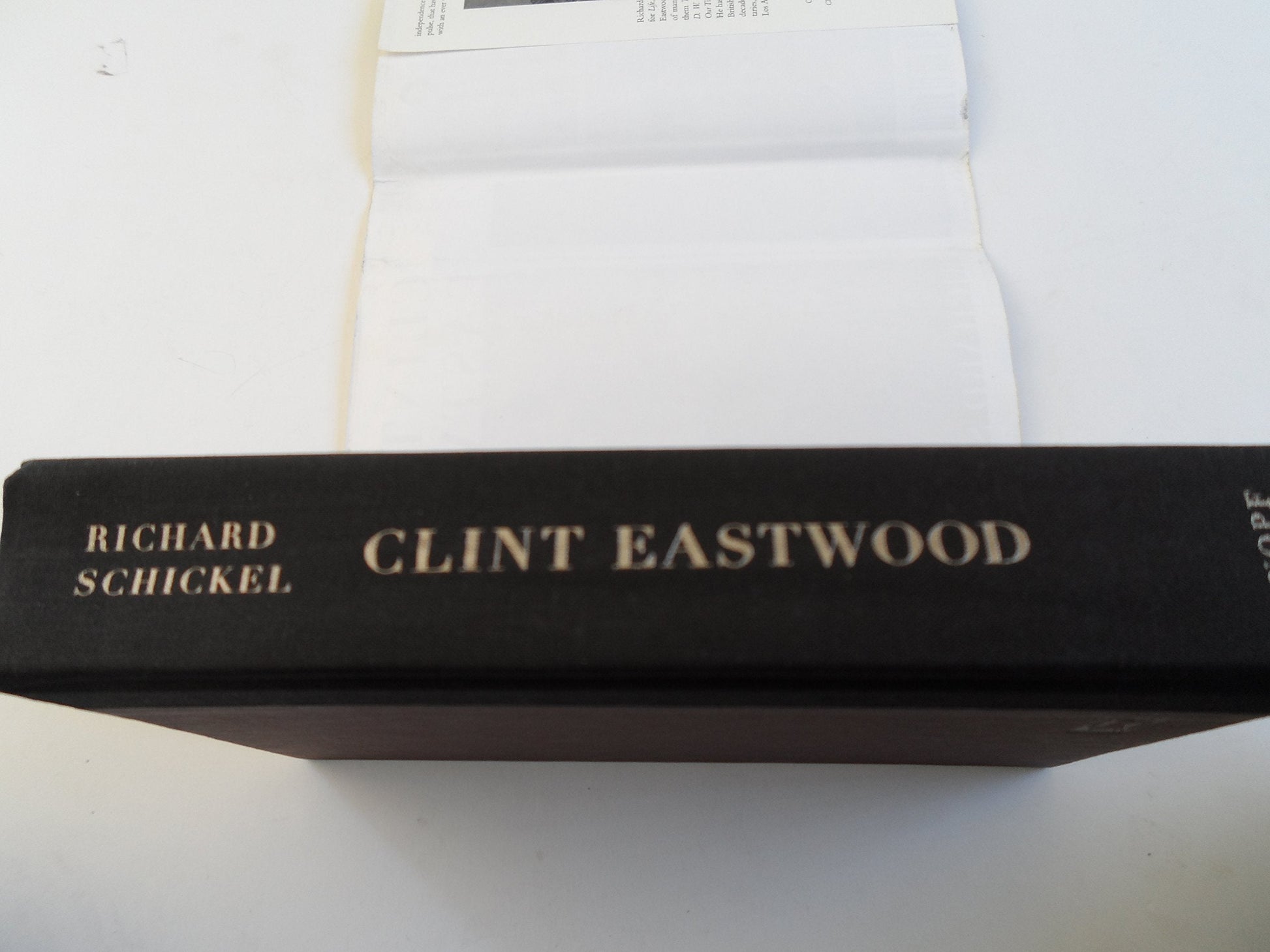Clint Eastwood: A Biography used book depot