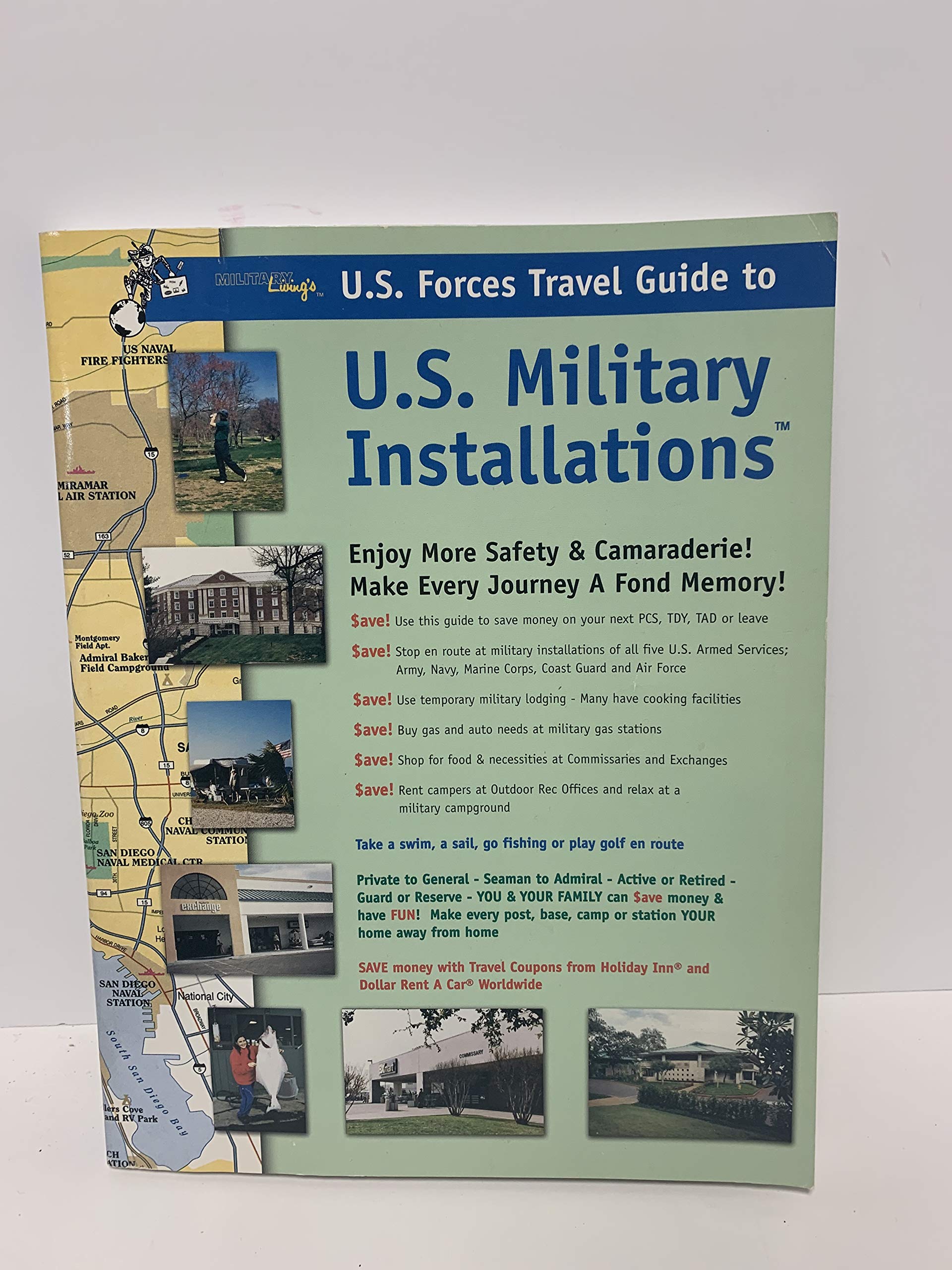 U. S. Forces Travel Guide to U. S. Military Installations used book depot