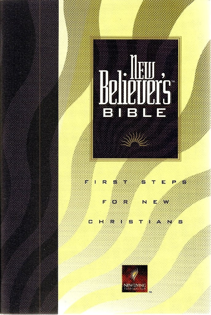 New Believer's Bible: First Steps for New Christians (New Living Translation) used book depot