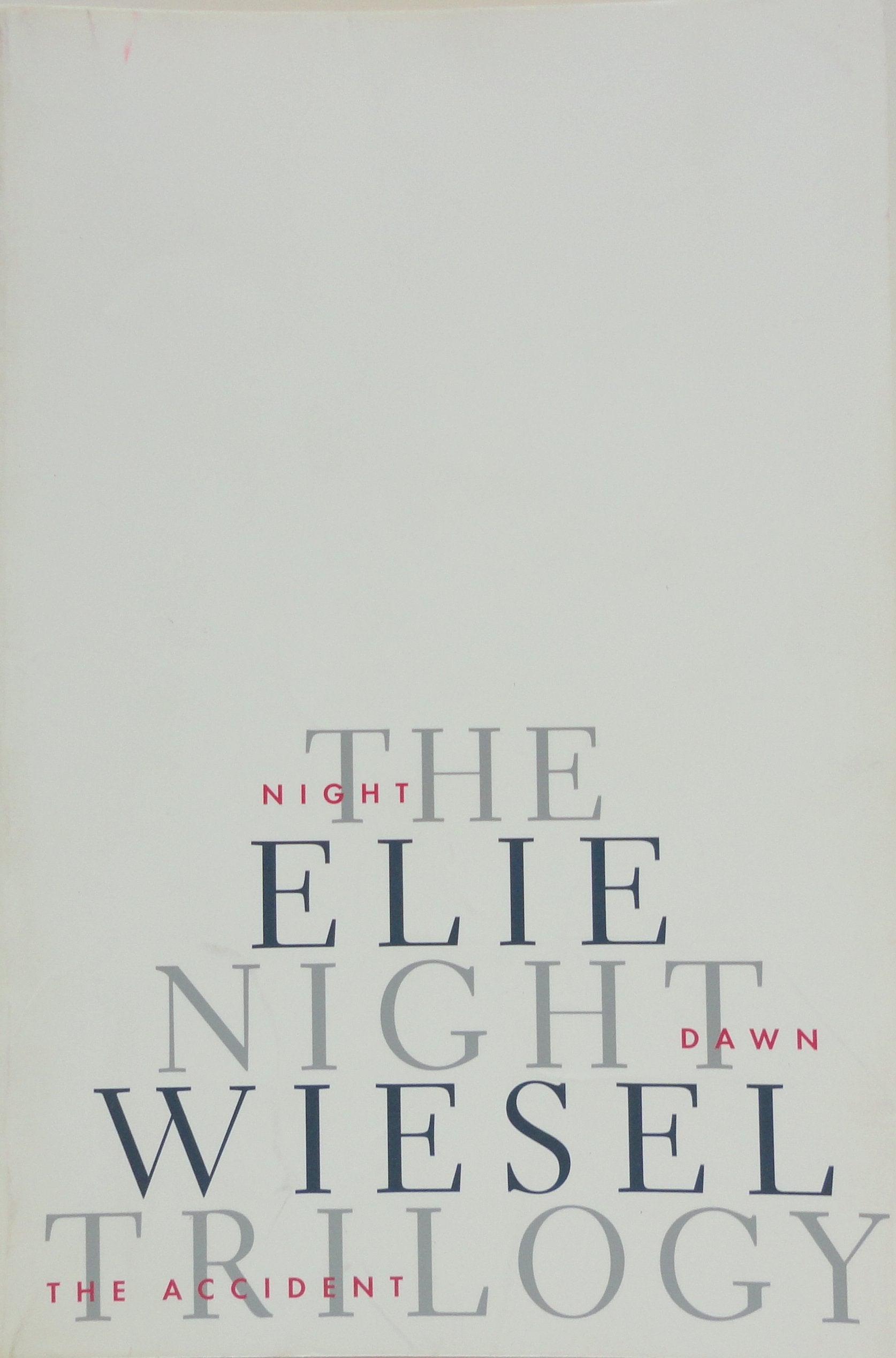 The Night Trilogy: Night, Dawn, The Accident used book depot