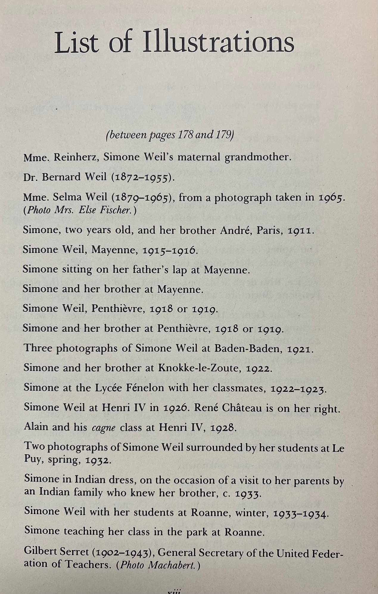 Simone Weil a Life used book depot