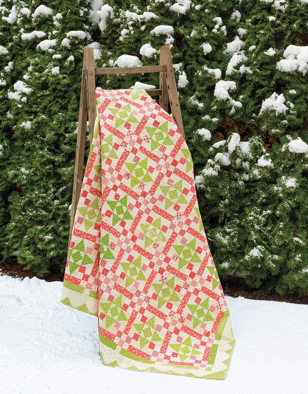 Red & Green Quilts: 14 Classic Quilts with Enduring Appeal used book depot