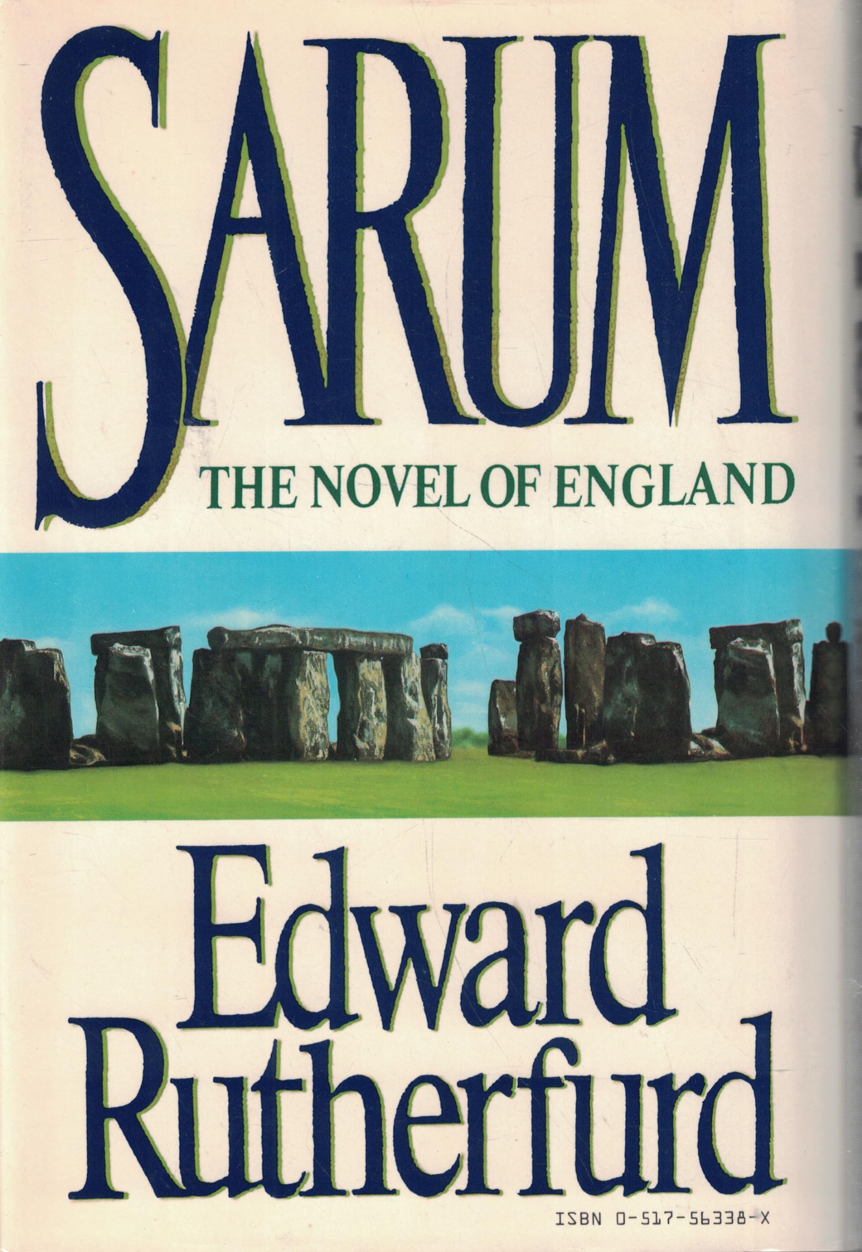 SARUM THE NOVEL OF ENGLAND used book depot