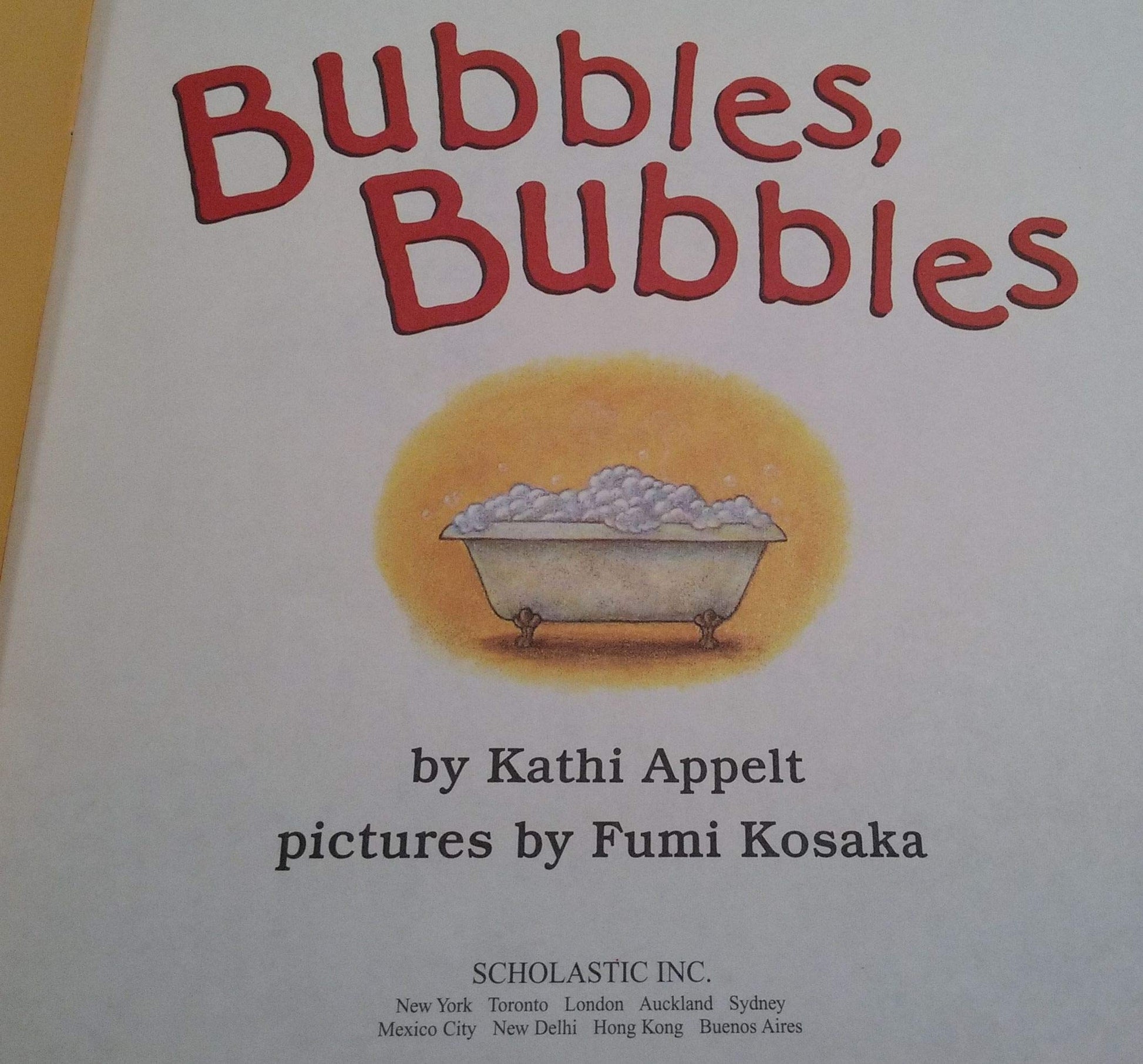 Bubbles, bubbles used book depot