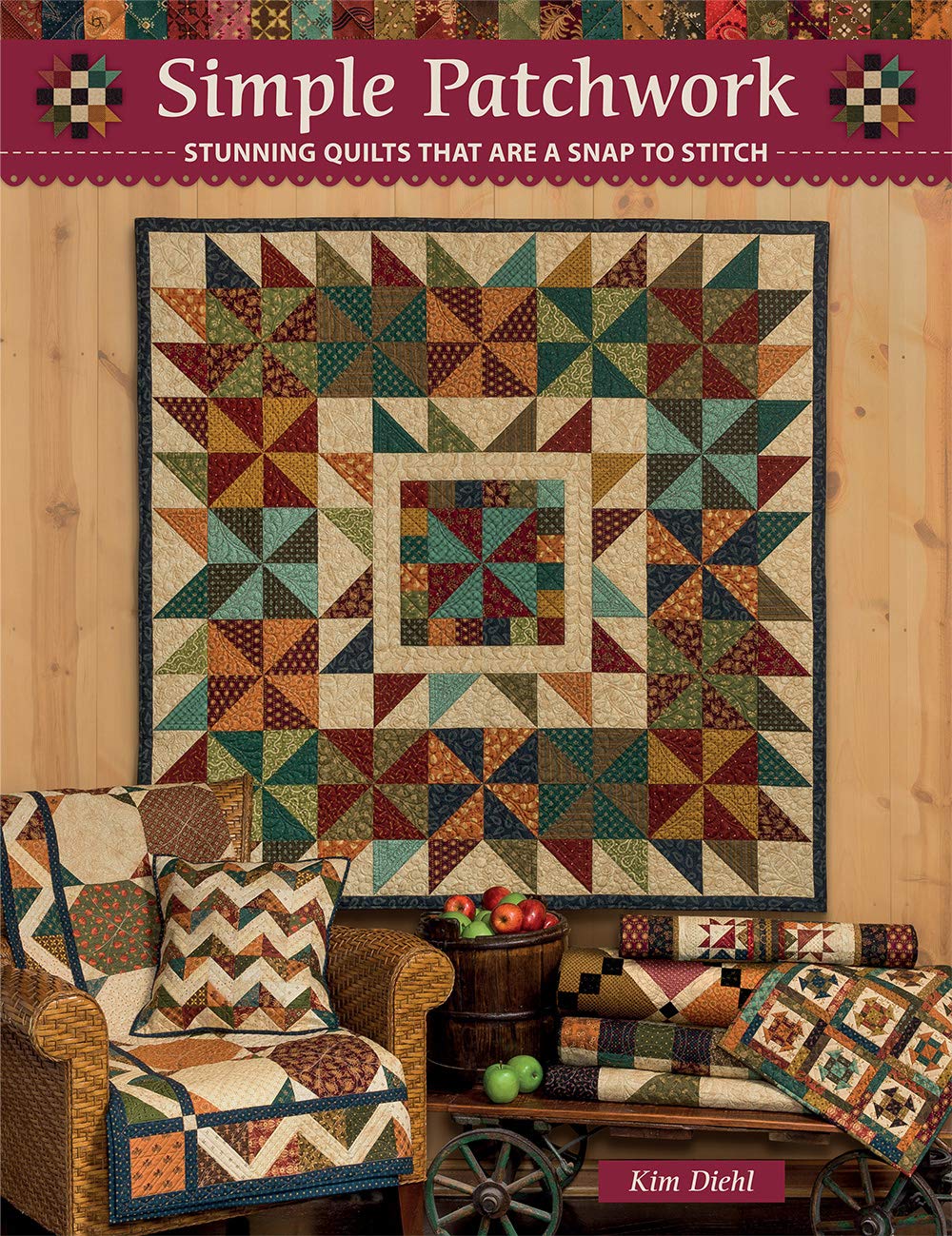 Simple Patchwork: Stunning Quilts That Are a Snap to Stitch used book depot