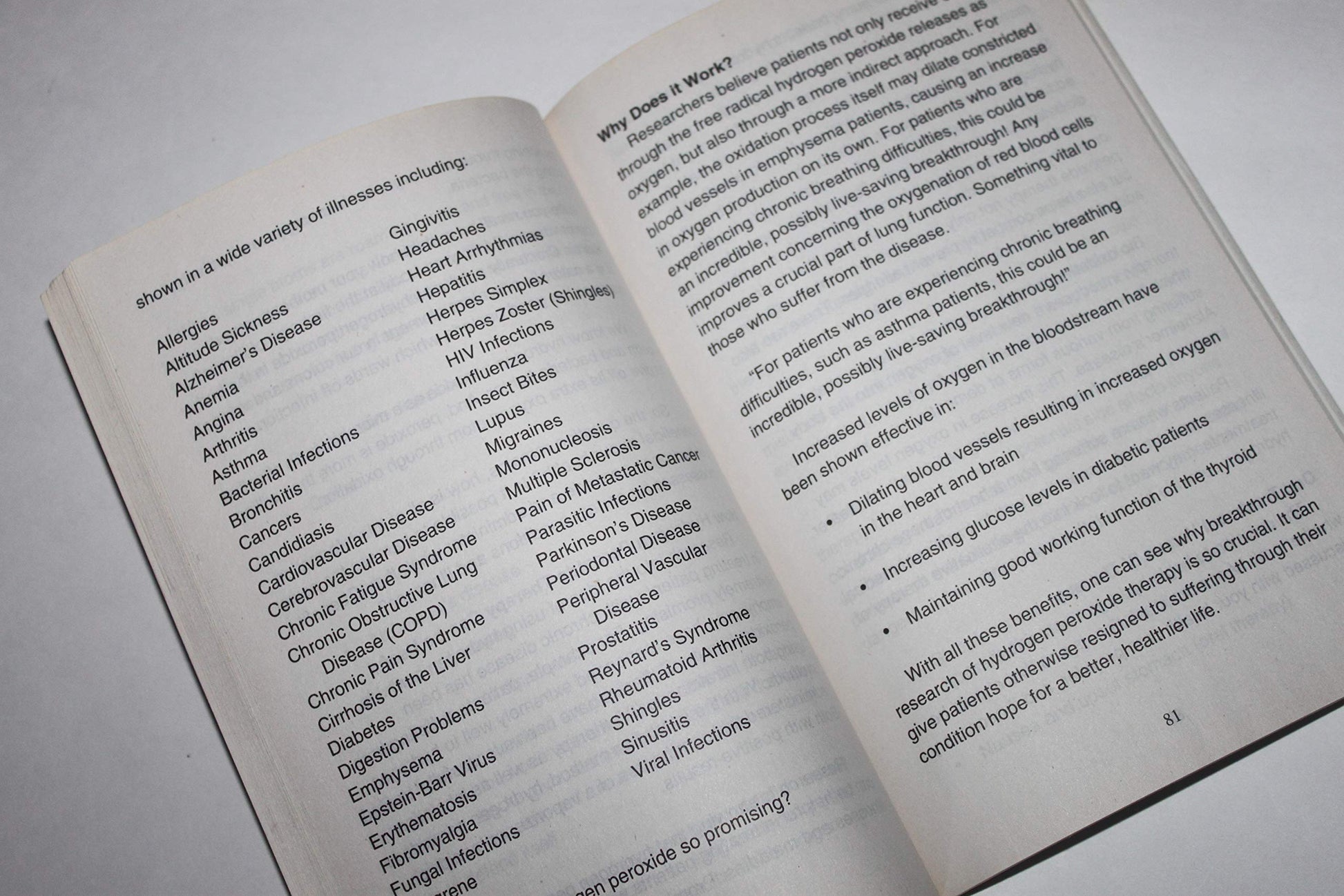 The Magic of Hydrogen Peroxide used book depot