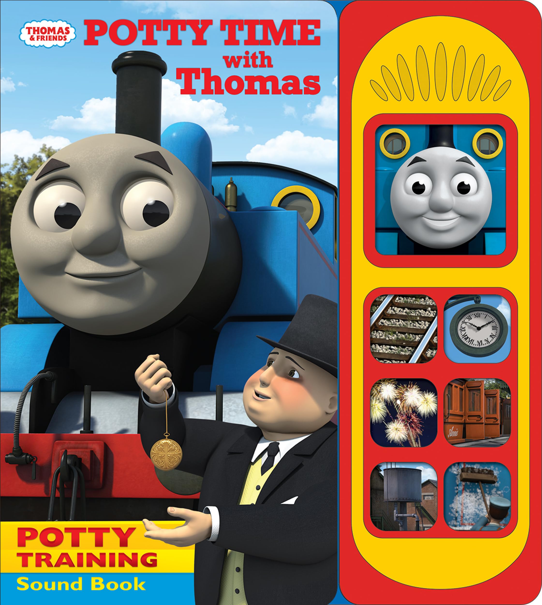 Thomas & Friends - Potty Time with Thomas - PI Kids (Play-A-Sound) used book depot