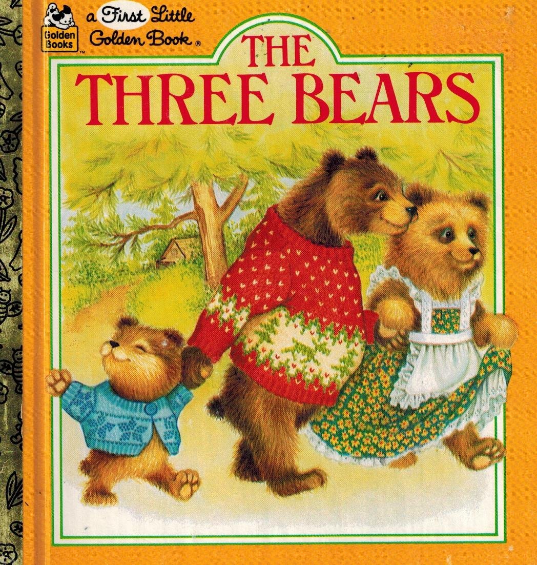 The Three Bears (A First Little Golden Book) used book depot