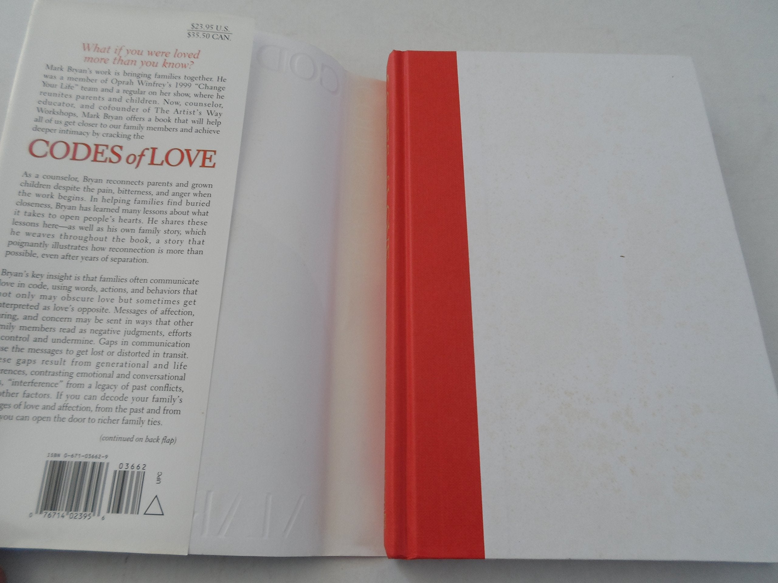 Codes Of Love: How to Rethink Your Family and Remake Your Life used book depot