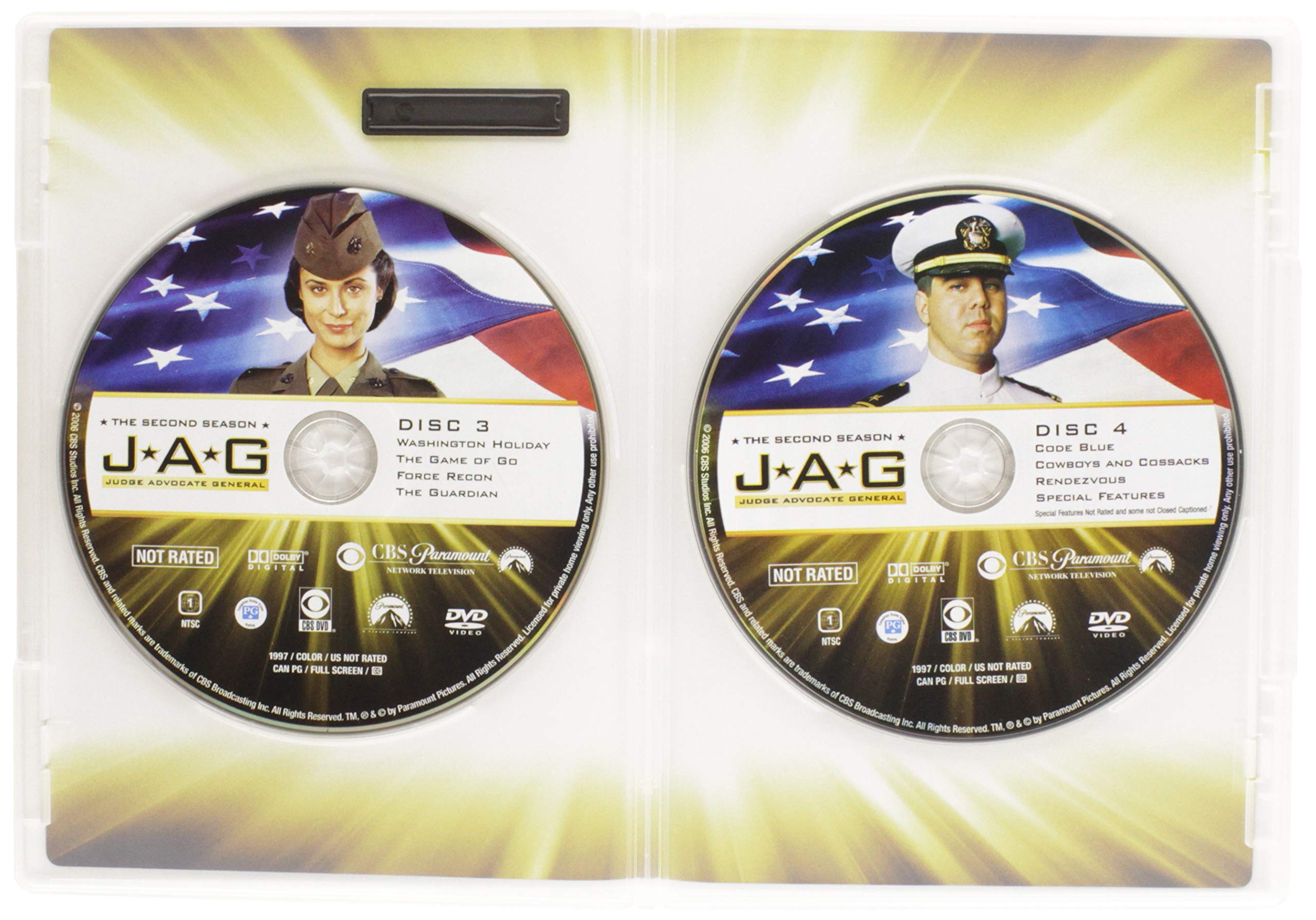 JAG (Judge Advocate General) - The Complete Second Season used book depot