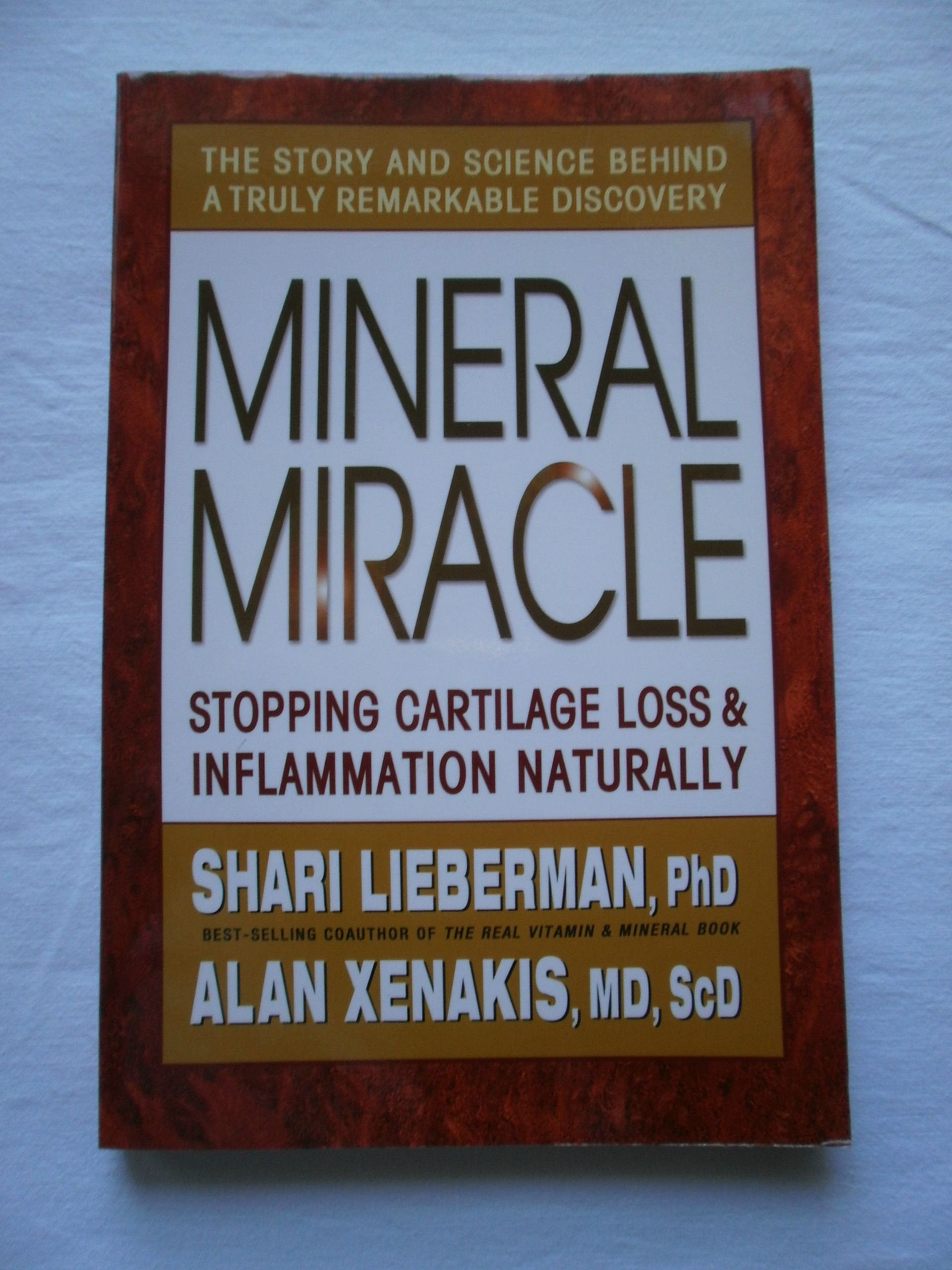Mineral Miracle: Stopping Cartilage Loss & Inflammation Naturally used book depot