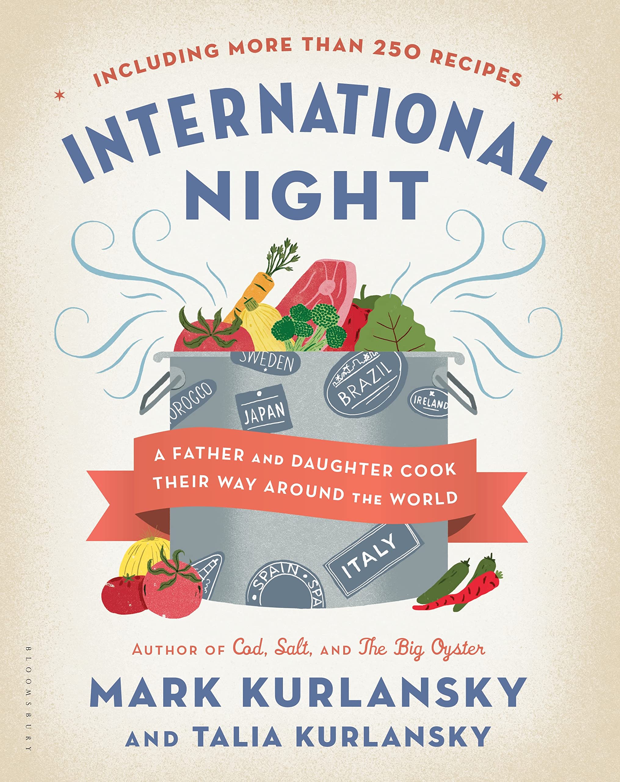 International Night: A Father and Daughter Cook Their Way Around the World *Including More than 250 Recipes* used book depot