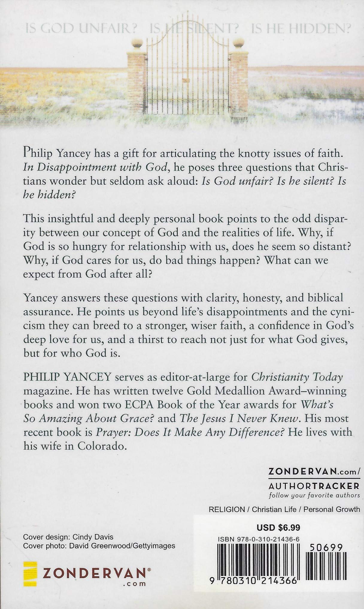 Disappointment With God: Three Questions No One Asks Aloud used book depot