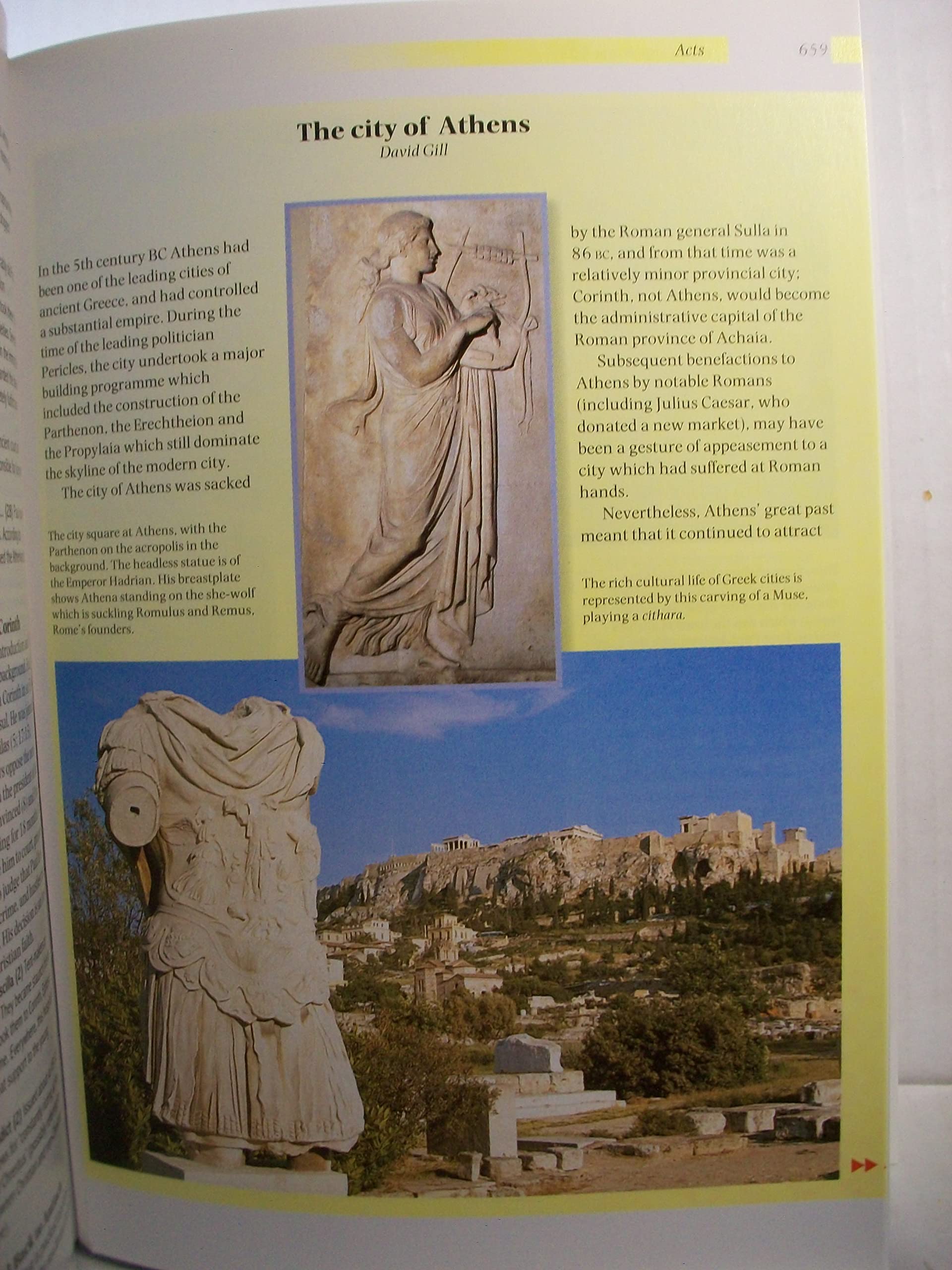 Zondervan Handbook to the Bible, Revised Edition used book depot