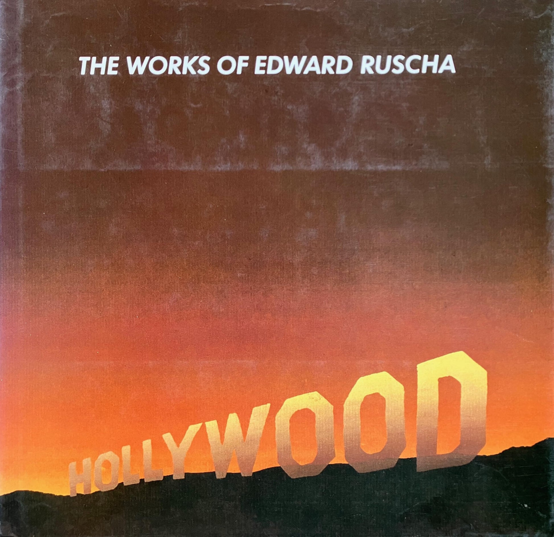 The Works of Edward Ruscha used book depot