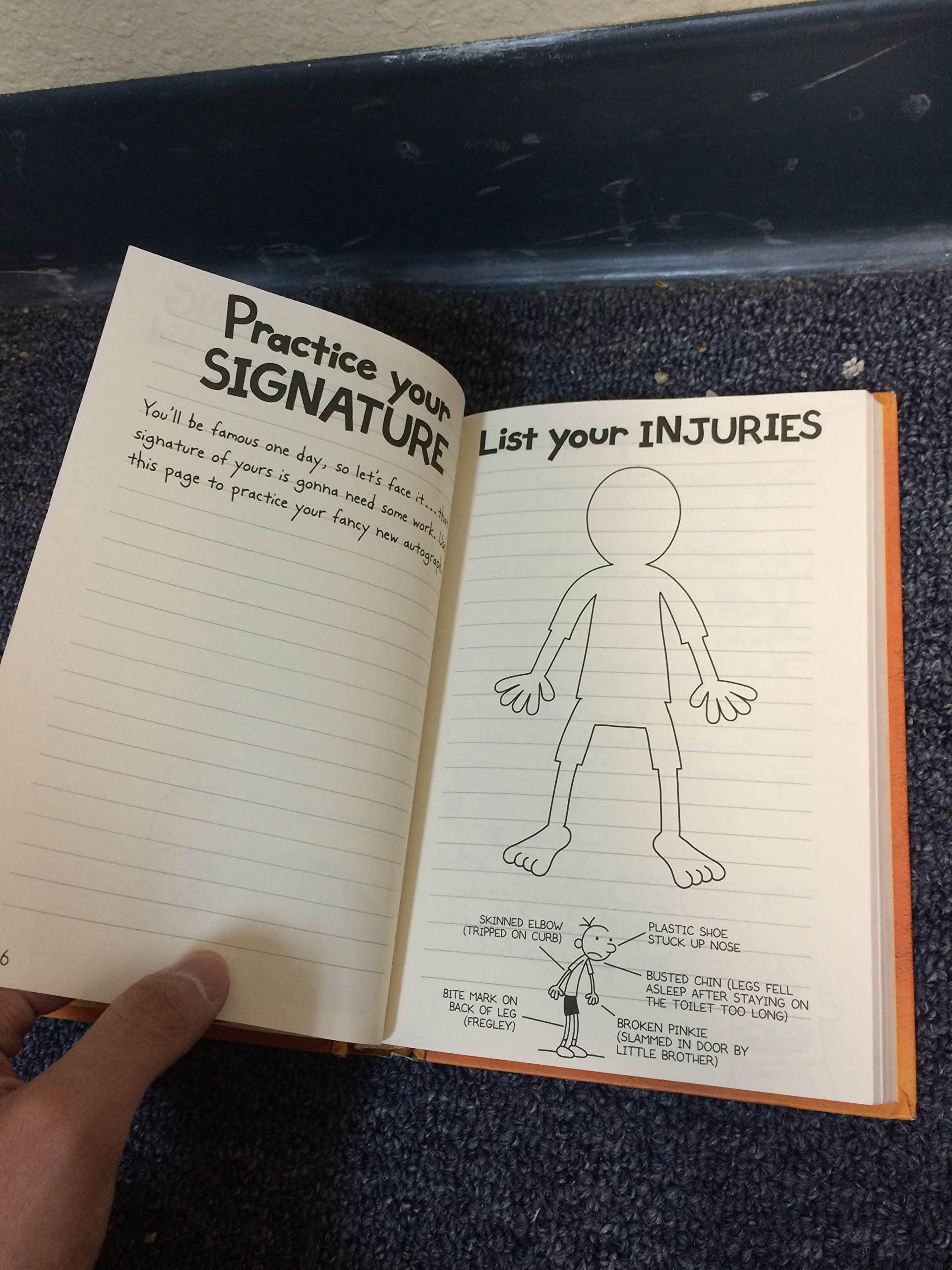 Diary of a Wimpy Kid Do-it-yourself Book used book depot