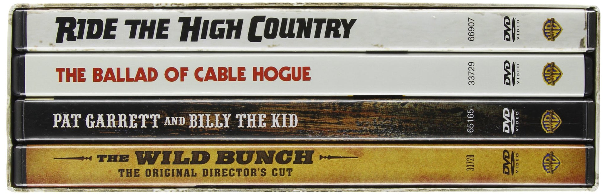 Sam Peckinpah's Legendary Westerns Collection (The Wild Bunch / Pat Garrett and Billy the Kid / Ride the High Country / The Ballad of Cable Hogue) used book depot