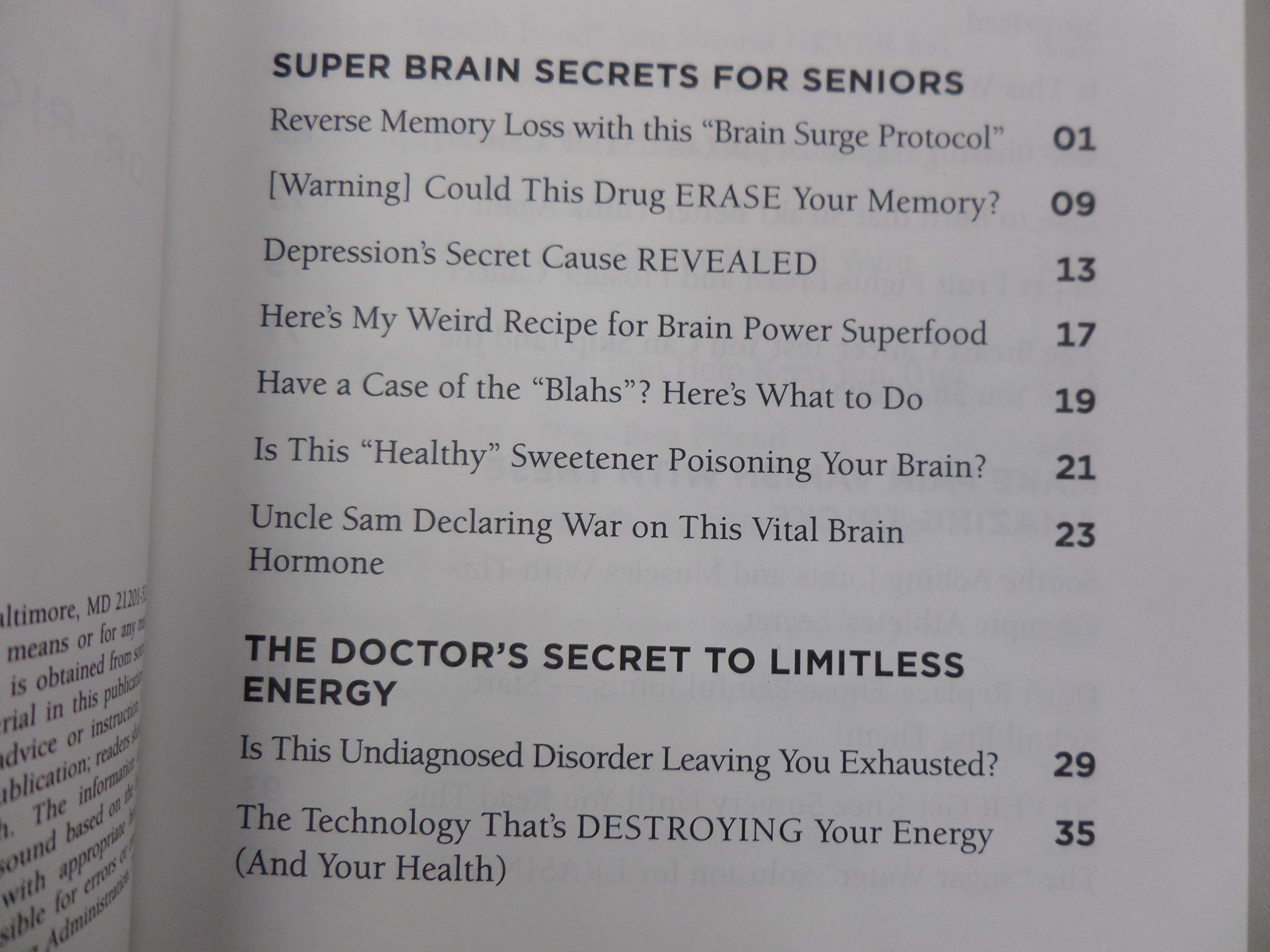THE SECRETS OF UNDERGROUND MEDICINE used book depot