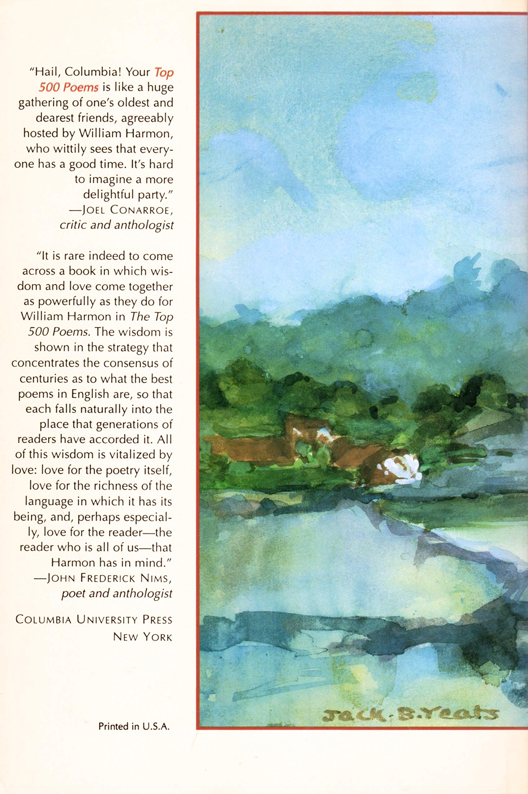 The Top 500 Poems