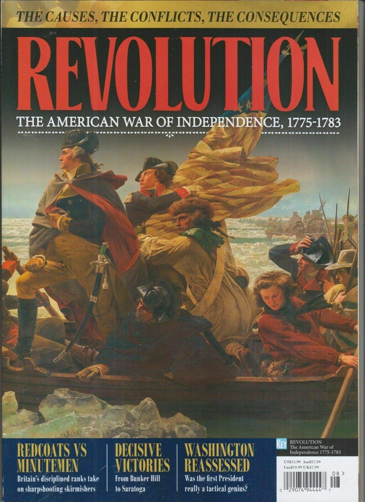 KEY PUBLISHING MAGAZINE 2020, REVOLUTION AMERICAN WAR OF INDEPENDANCE, 1775-1783