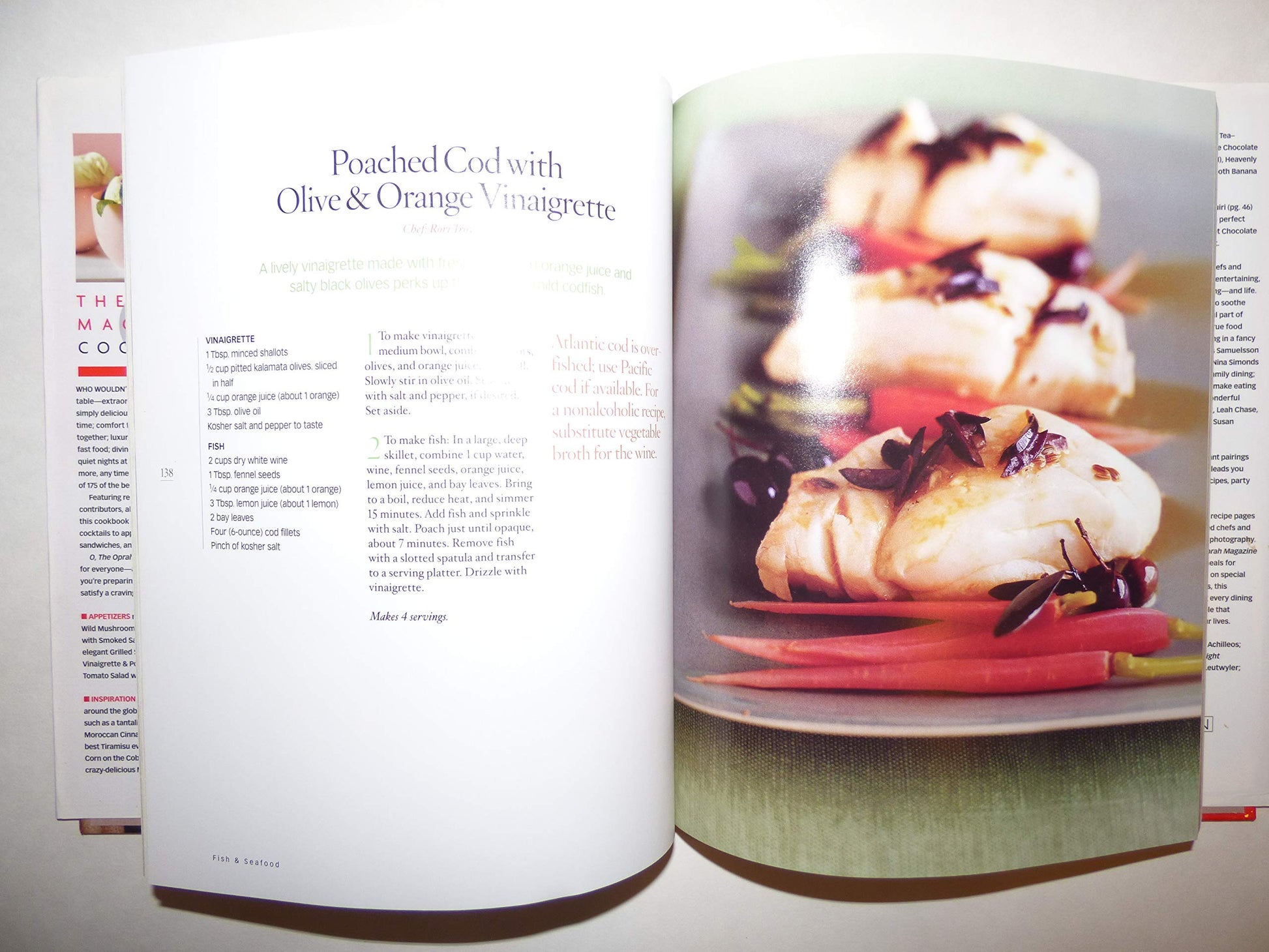 O, The Oprah Magazine Cookbook used book depot