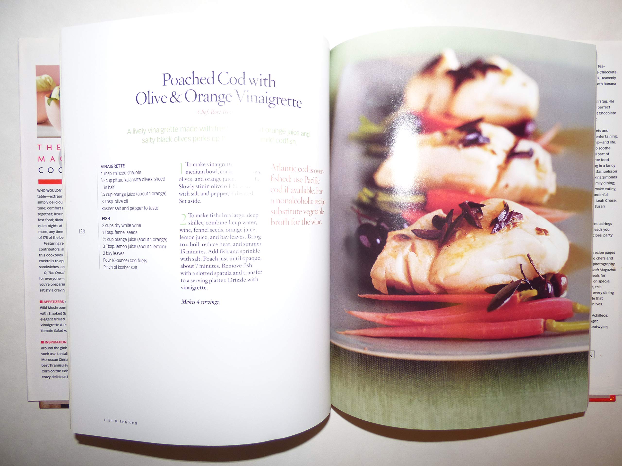 O, The Oprah Magazine Cookbook used book depot