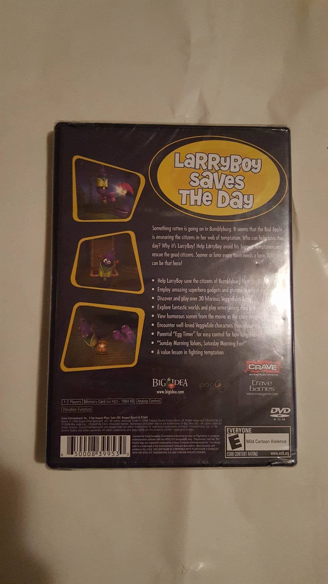 Veggietales: Larry Boy and the Bad Apple - PlayStation 2 used book depot