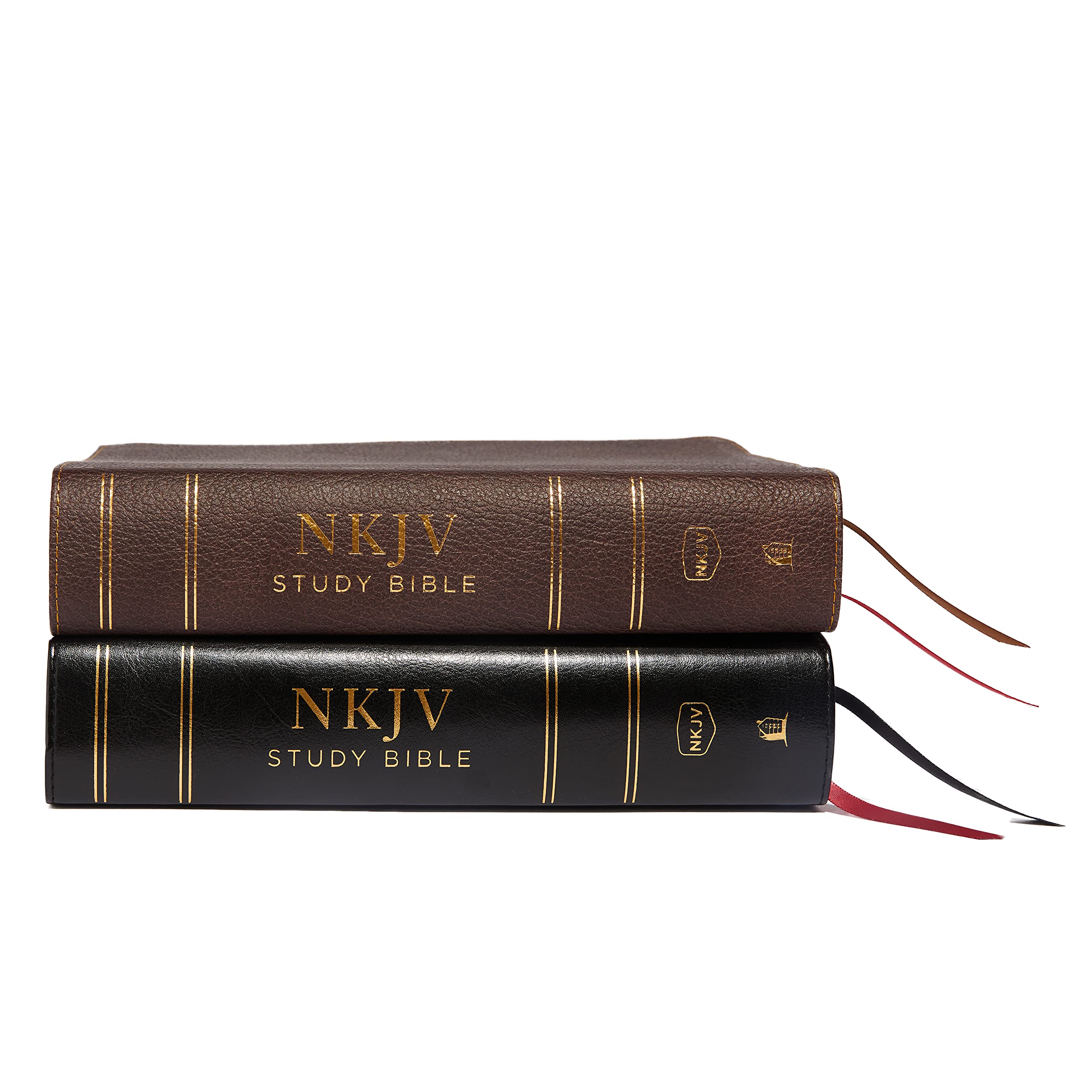 NKJV Study Bible, Premium Calfskin Leather, Brown, Full-Color, Comfort Print: The Complete Resource for Studying God’s Word used book depot