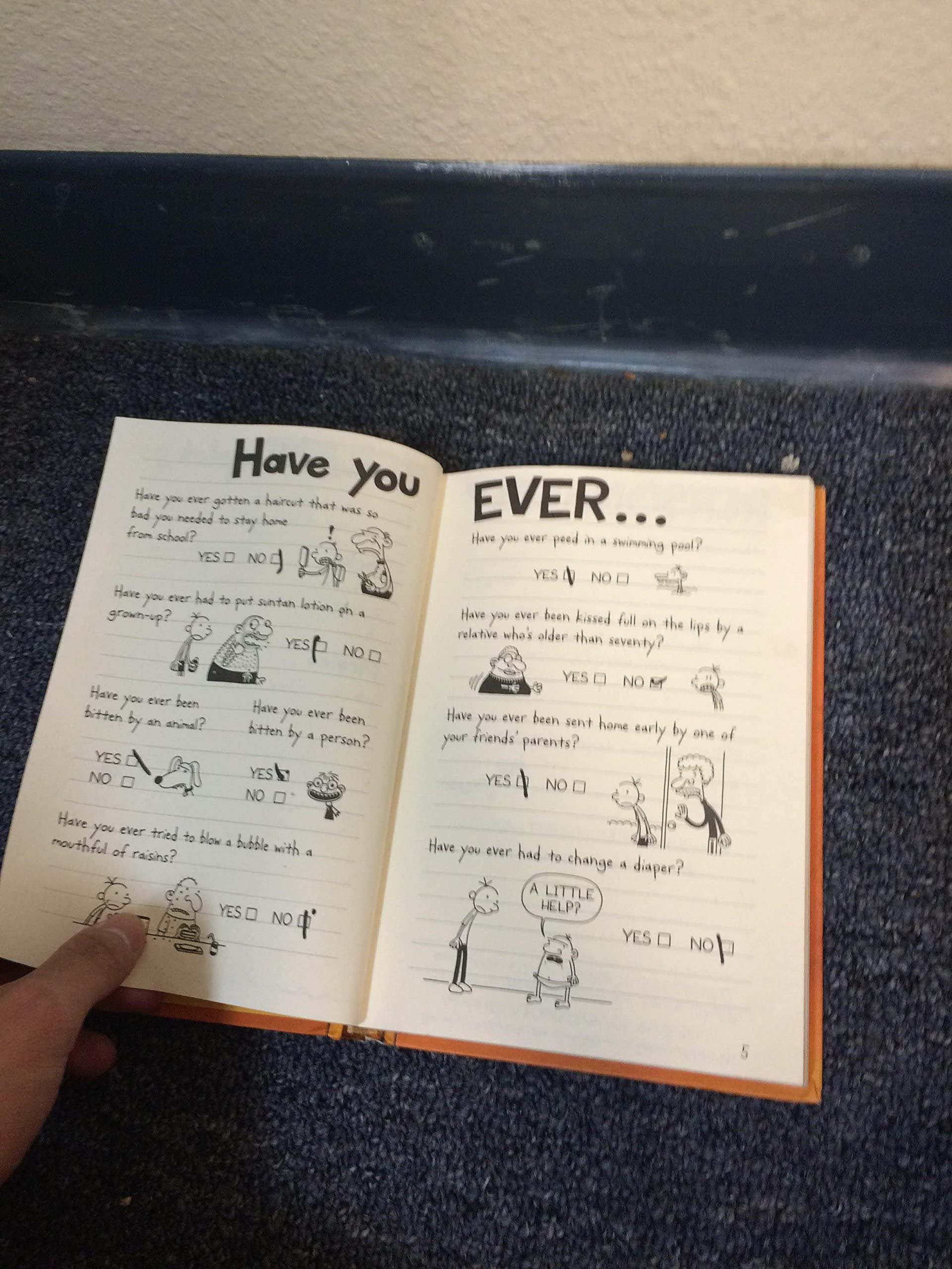 Diary of a Wimpy Kid Do-it-yourself Book used book depot