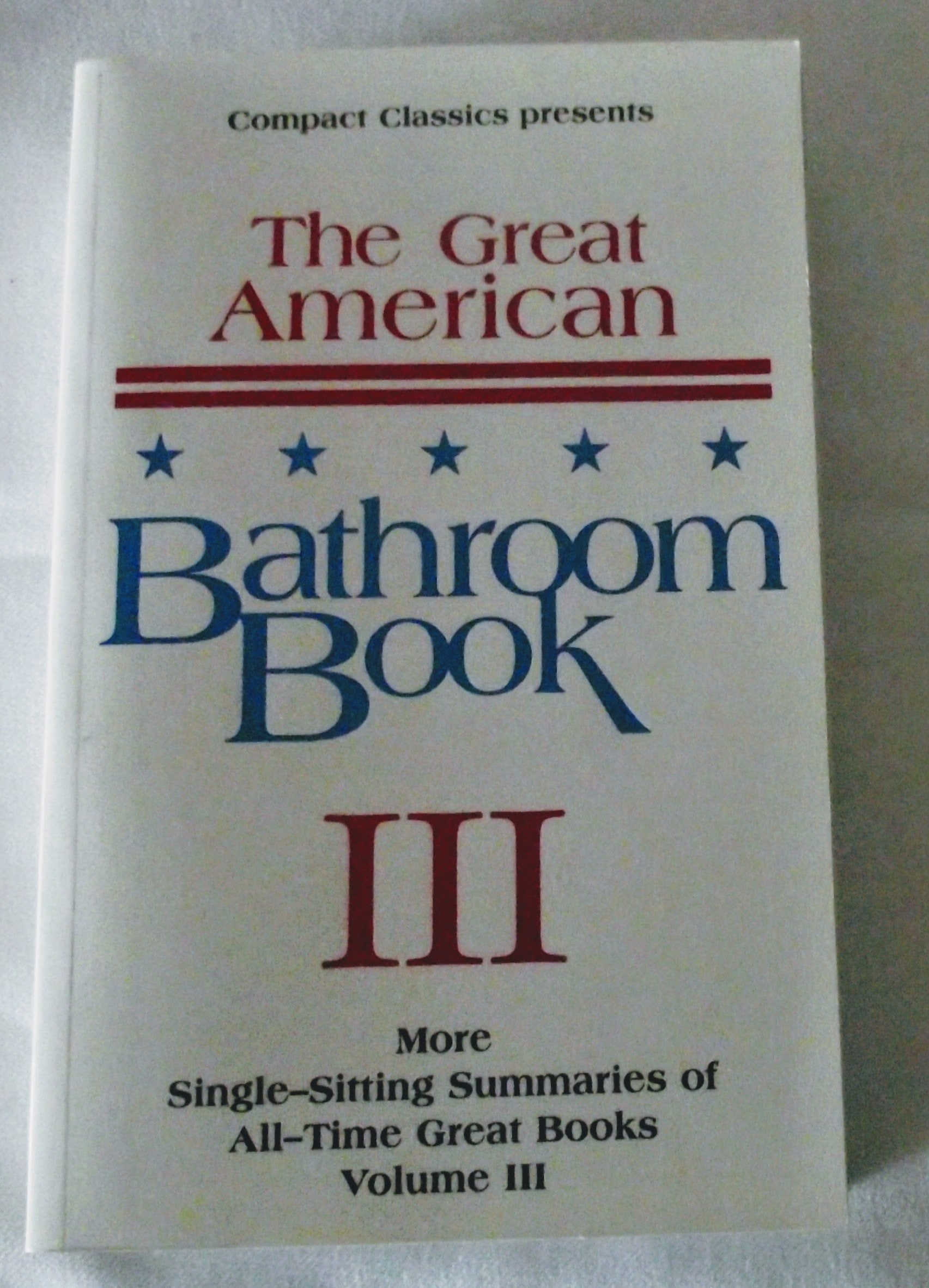 The Great American Bathroom Book, Volume 3 used book depot