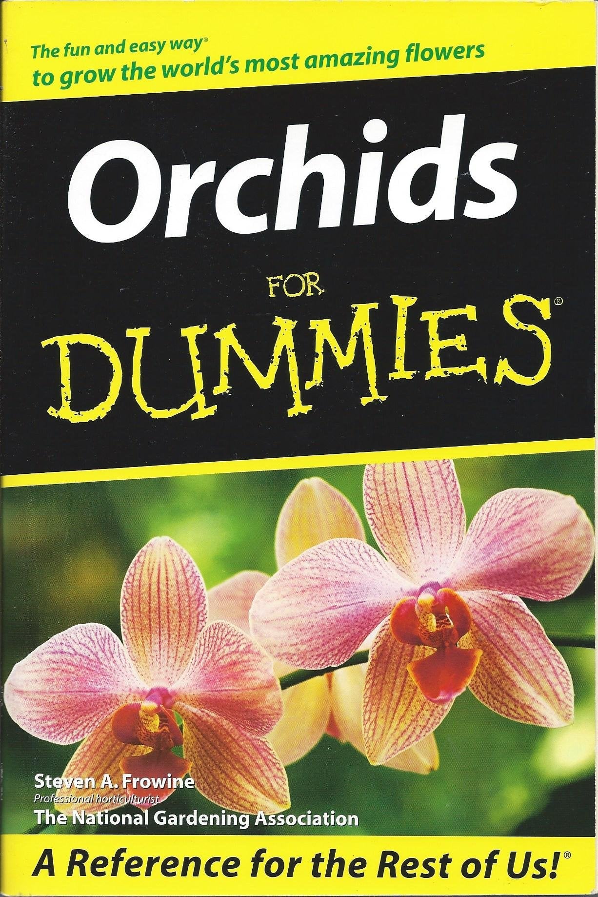 Orchids for Dummies used book depot