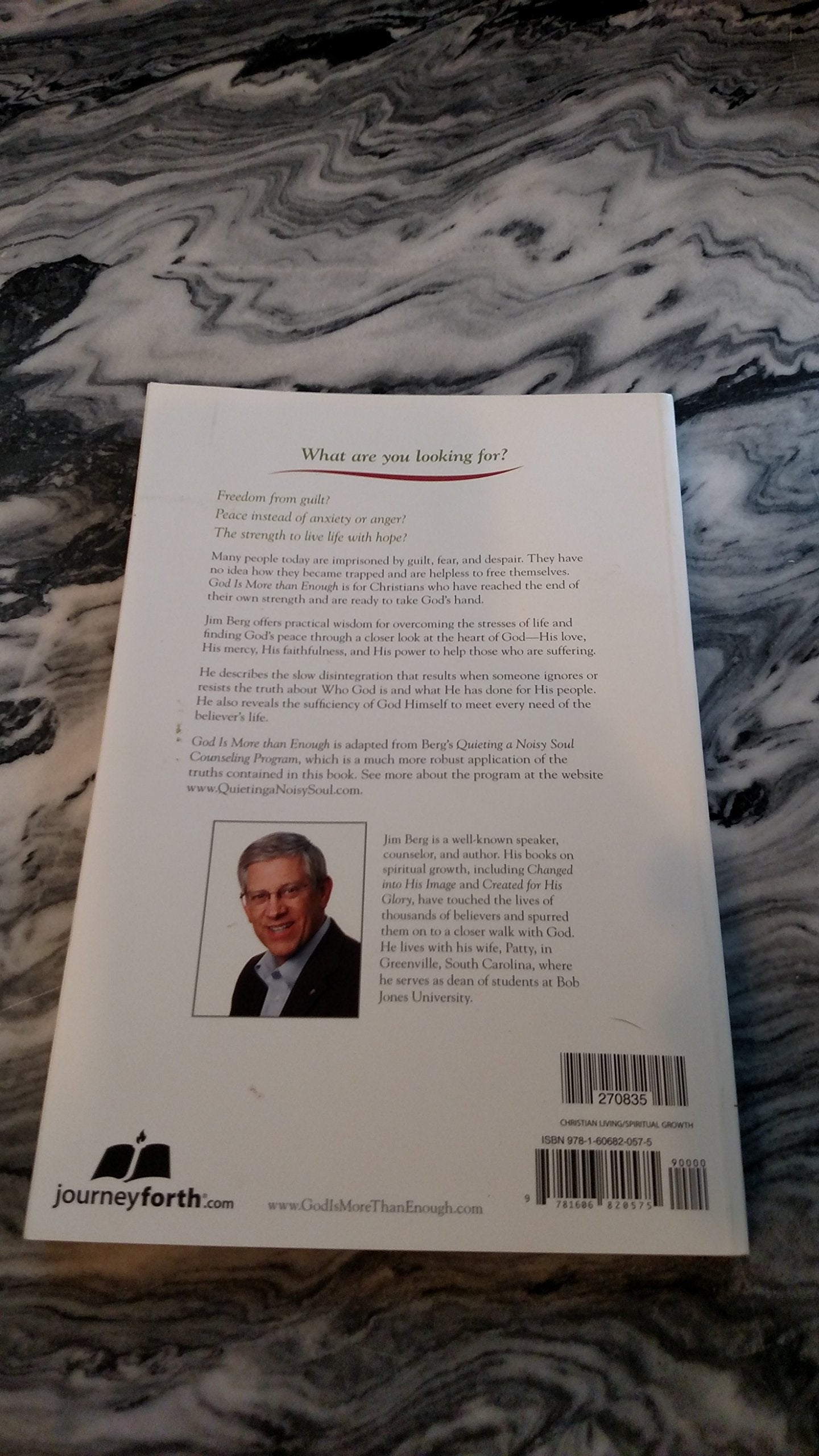God is More Than Enough: Foundations for a Quiet Soul used book depot