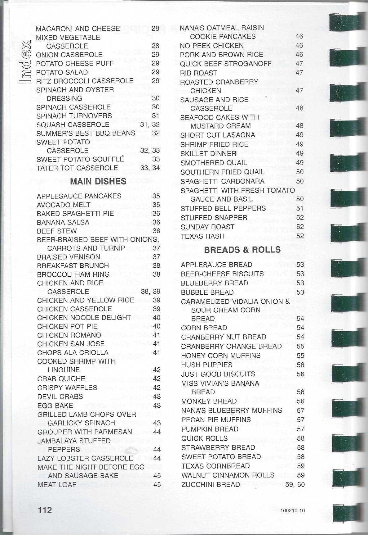 Favorites From Our Table (A Collection of Recipes By Cross City Lions Club - Cross City, Fl)