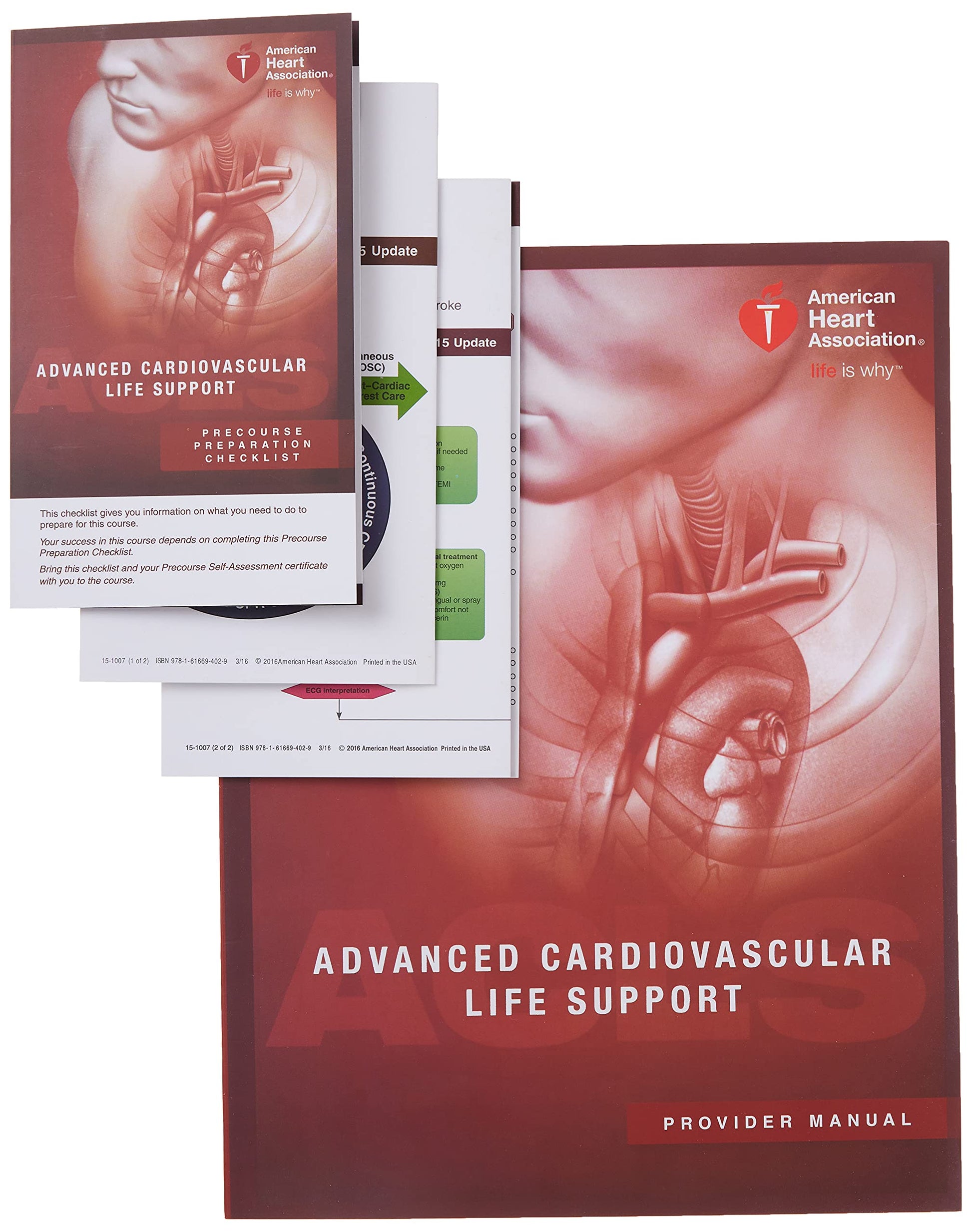 Advanced Cardiovascular Life Support Provider Manual used book depot