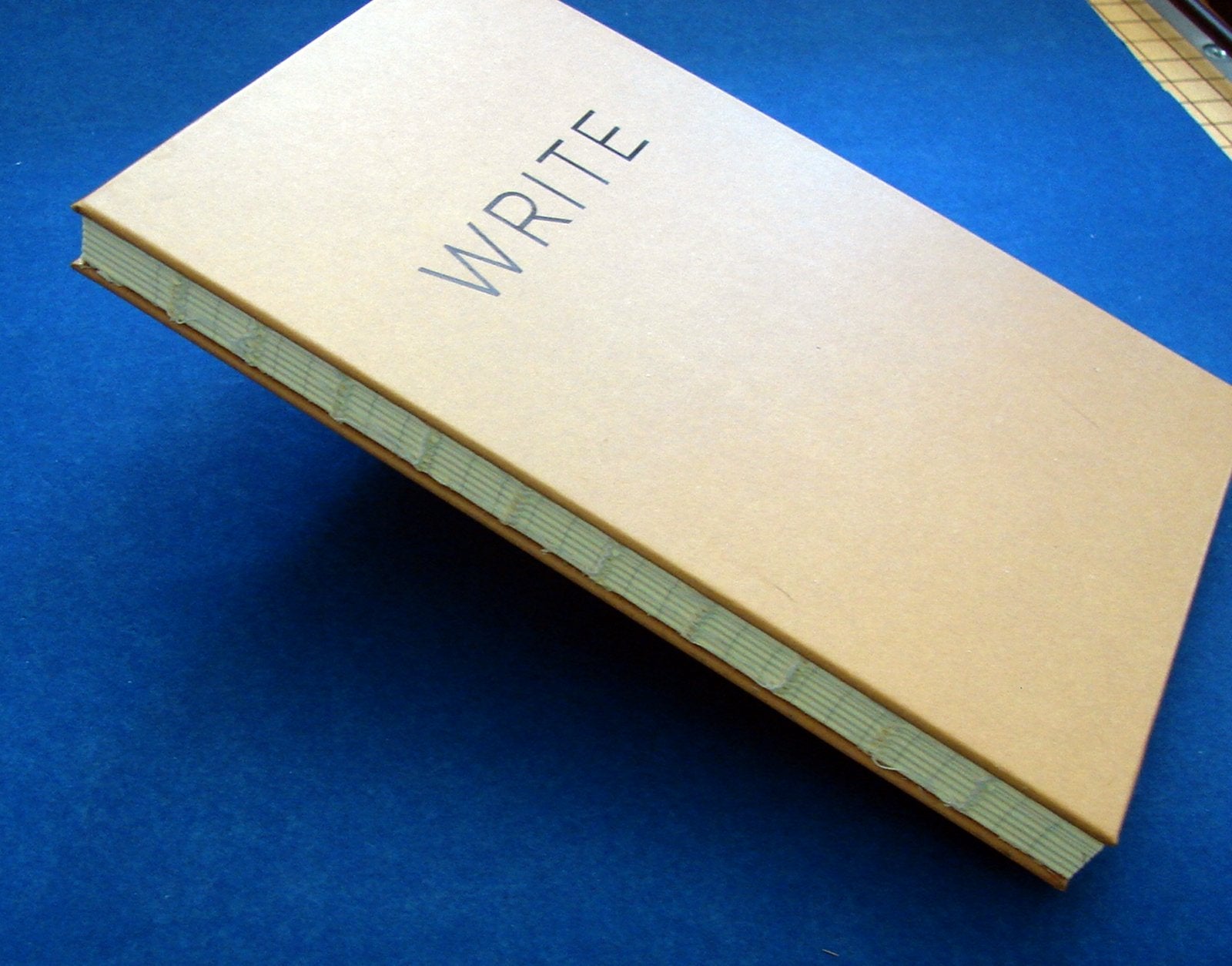 Piccadilly Naked Journal "Write" Kraft Color Medium Size