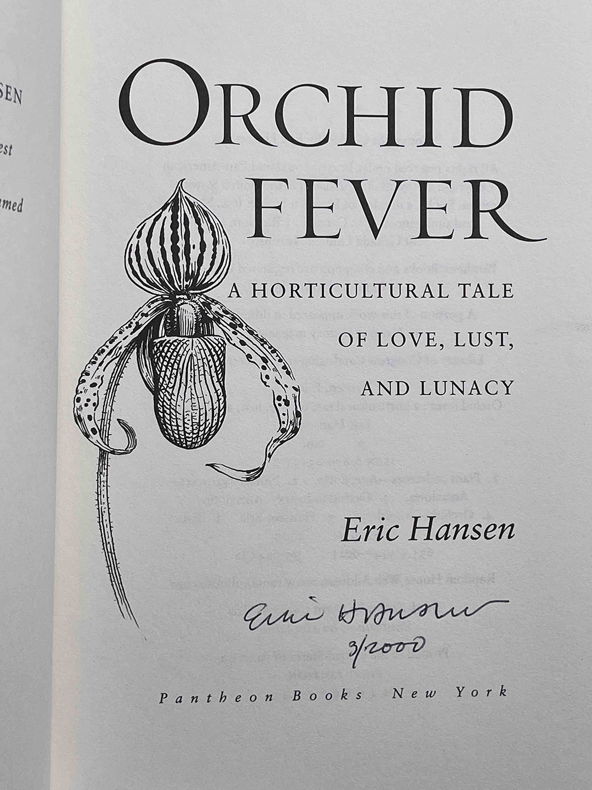 Orchid Fever: A Horticultural Tale of Love, Lust, and Lunacy used book depot