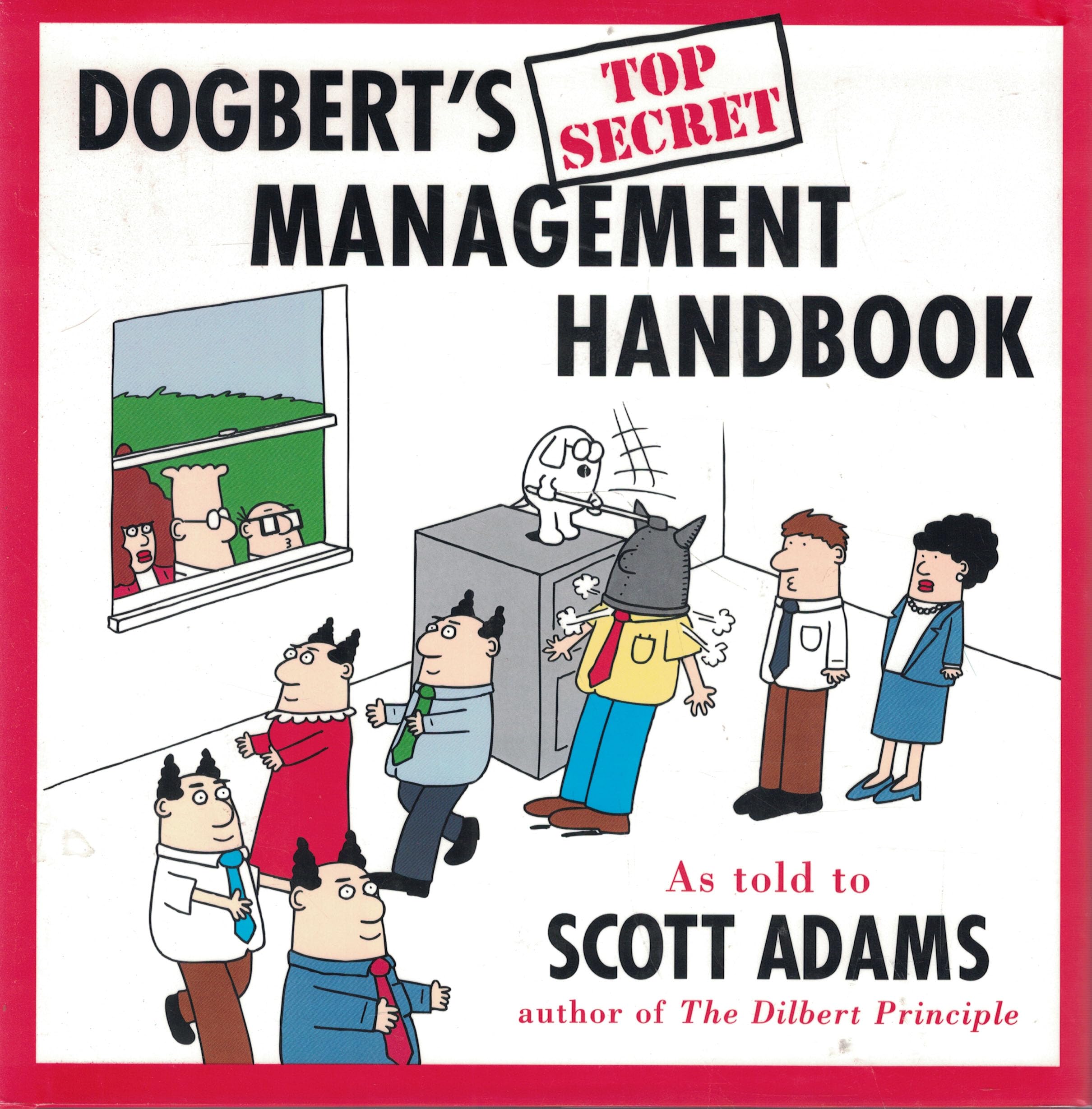 Dogbert's Top Secret Management Handbook used book depot