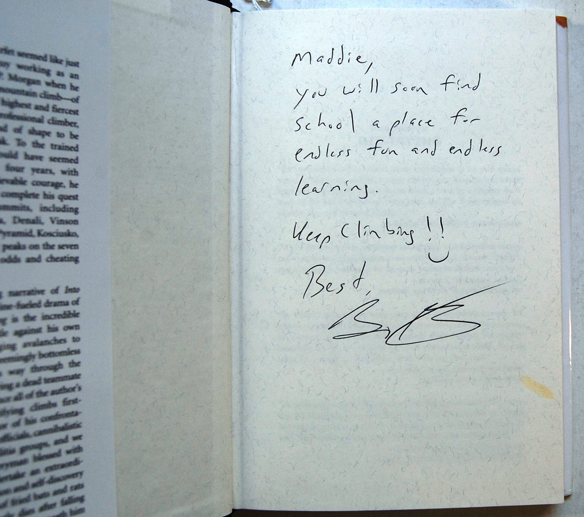 Die Trying: One Man's Quest to Conquer the Seven Summits used book depot